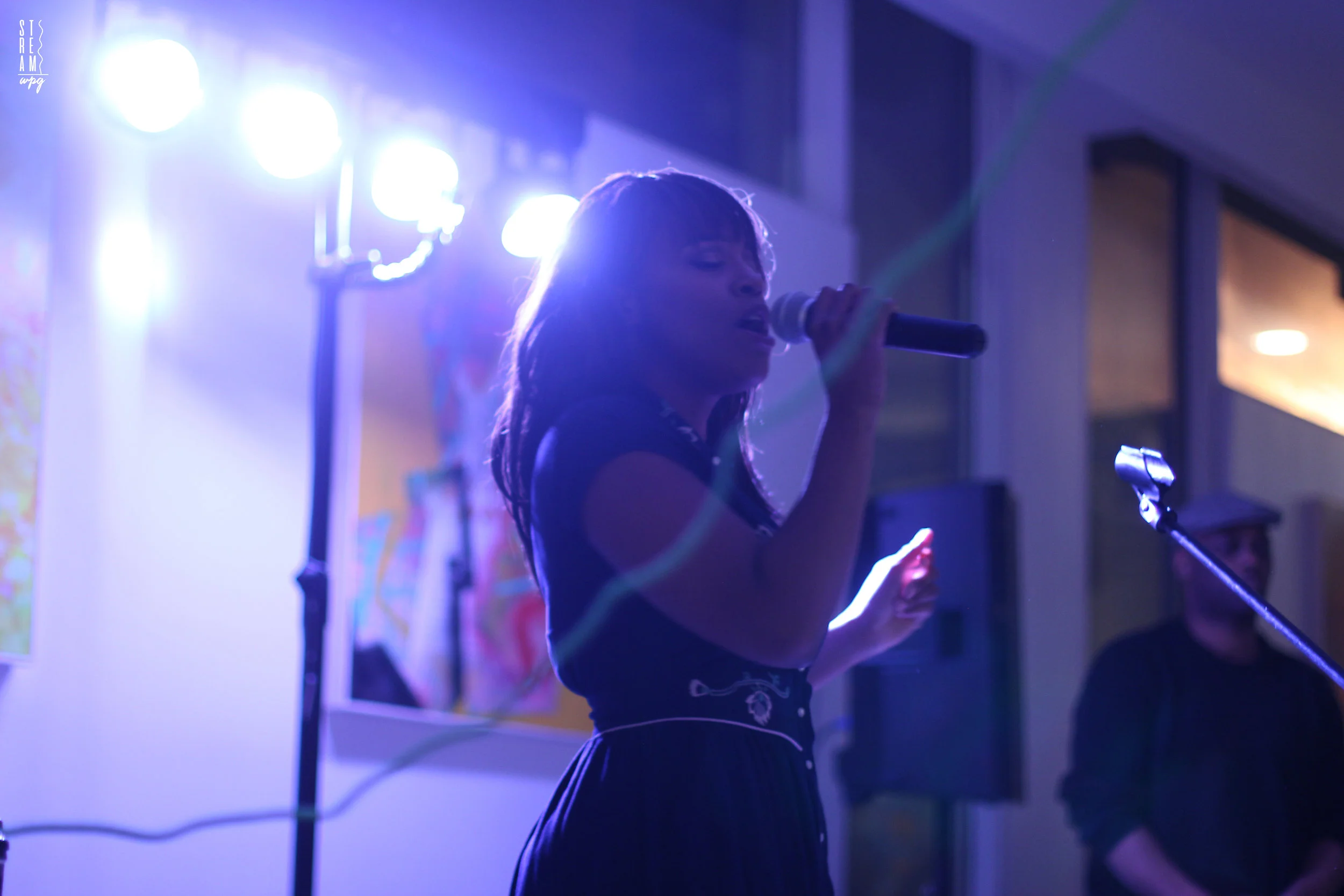 Lisa Bell wowed the crowd with her hit single Time To Fly. - February 24, 2017 p, aidan cloet