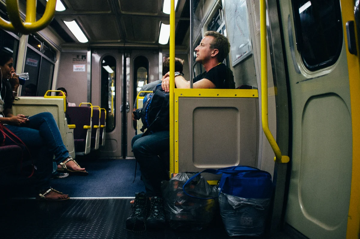 Dude had a massive backpack and the groceries. And the comfy walking boots traded for thongs instead. I’ve always wanted to just up and leave to somewhere, not possible at the moment but one day we might just all do it the three of us. What an adventure.