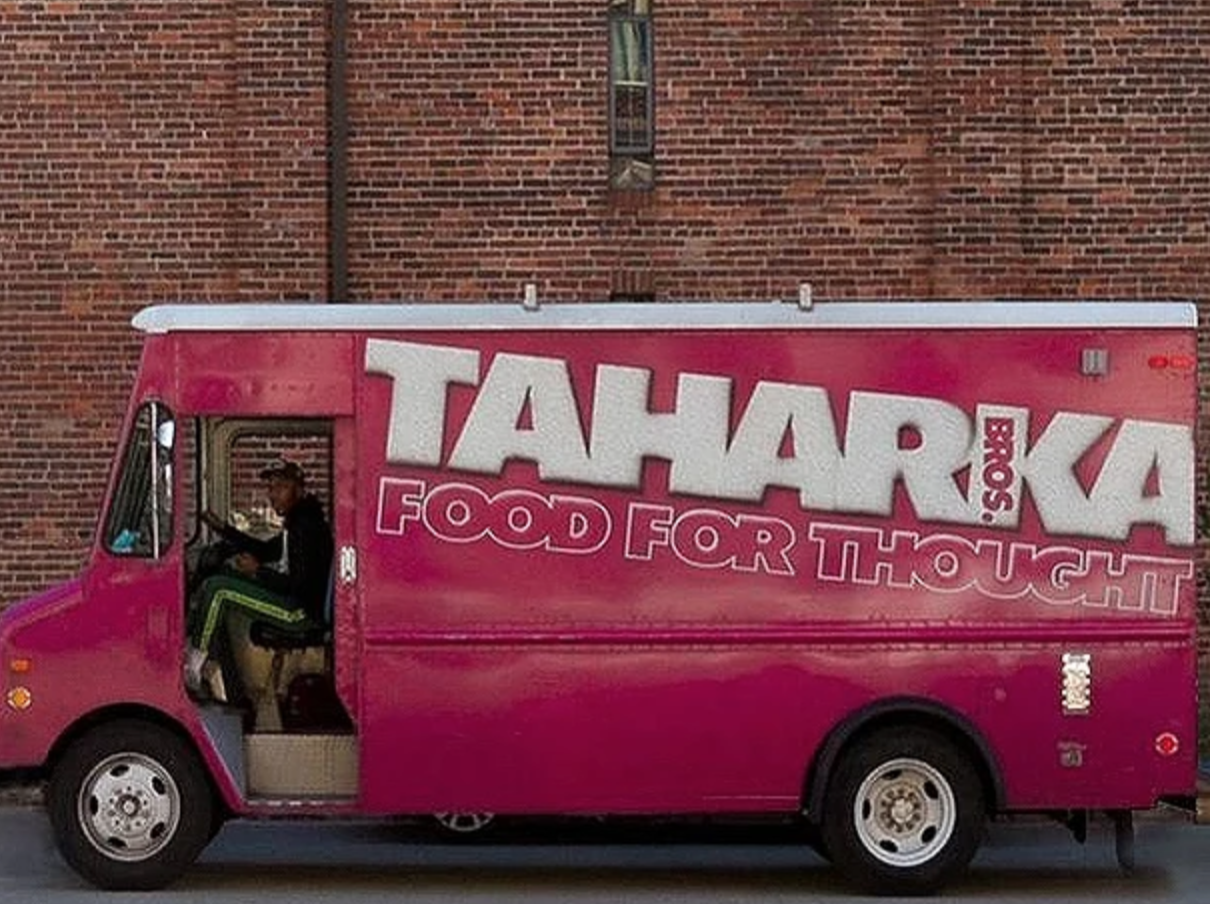Taharka Brothers Truck at CCM Saturday Market