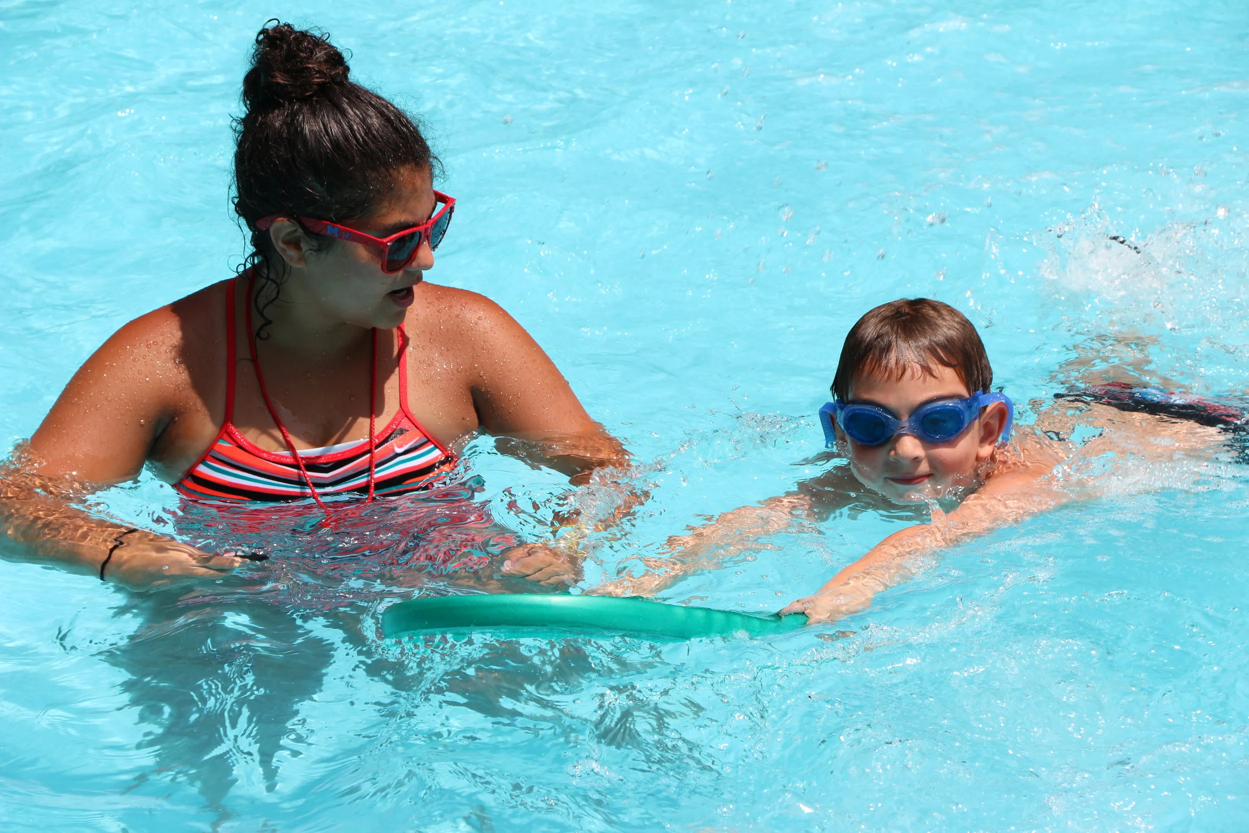 Katie with boy Instructional Swim.JPG