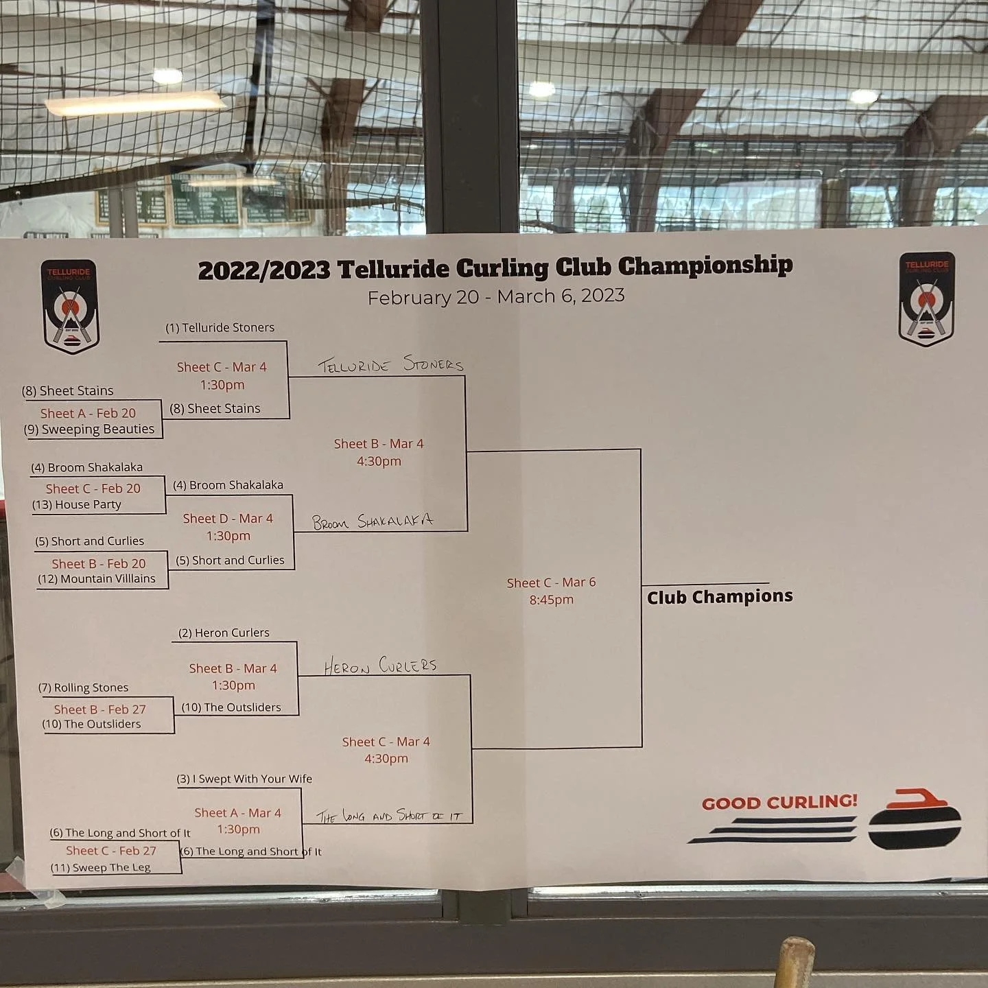 Playoff action continues all afternoon&hellip;