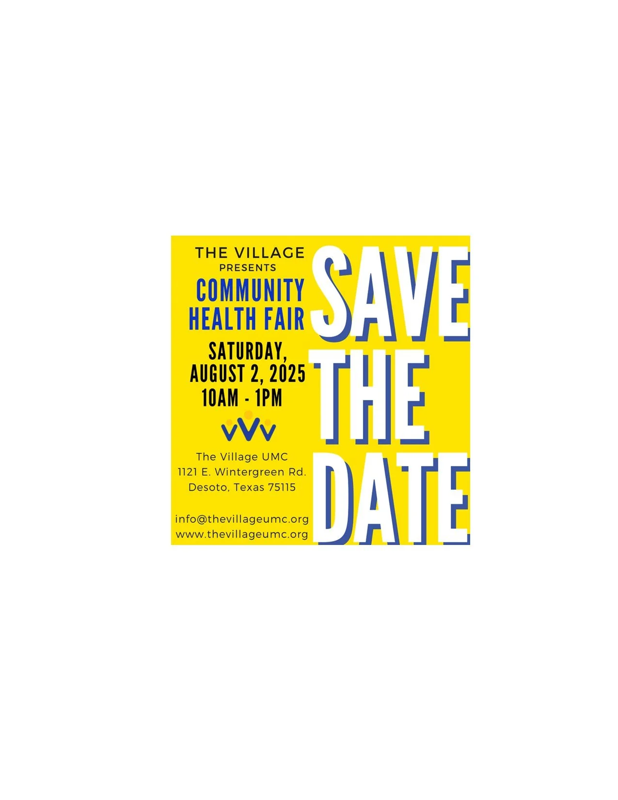 COMMUNITY HEALTH FAIR