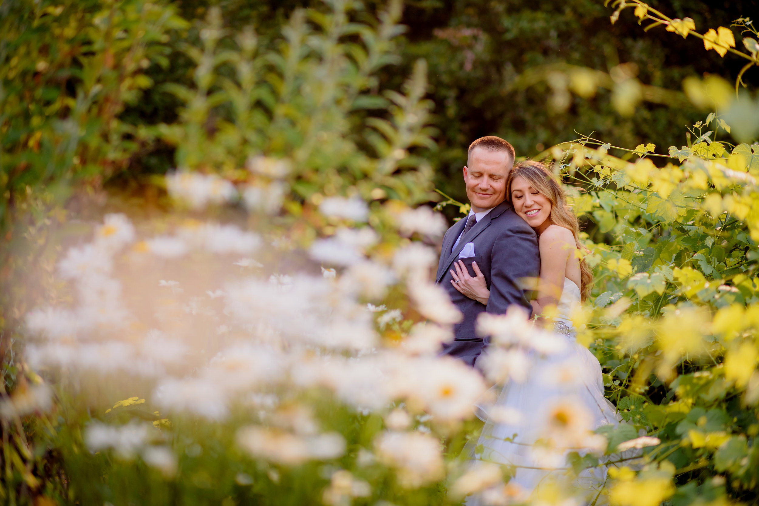  Bride and groom during wedding at the Monte Verde Inn in &nbsp;Foresthill California. 