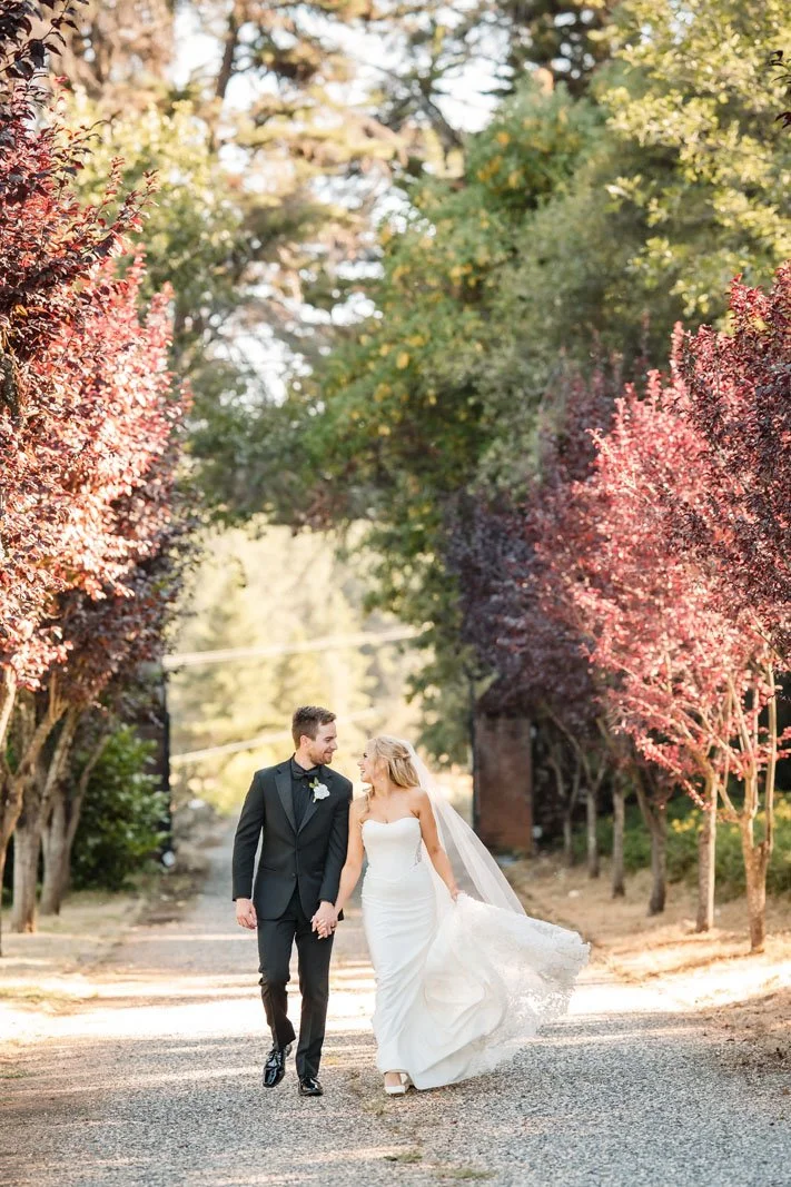 Sacramento wedding outdoors