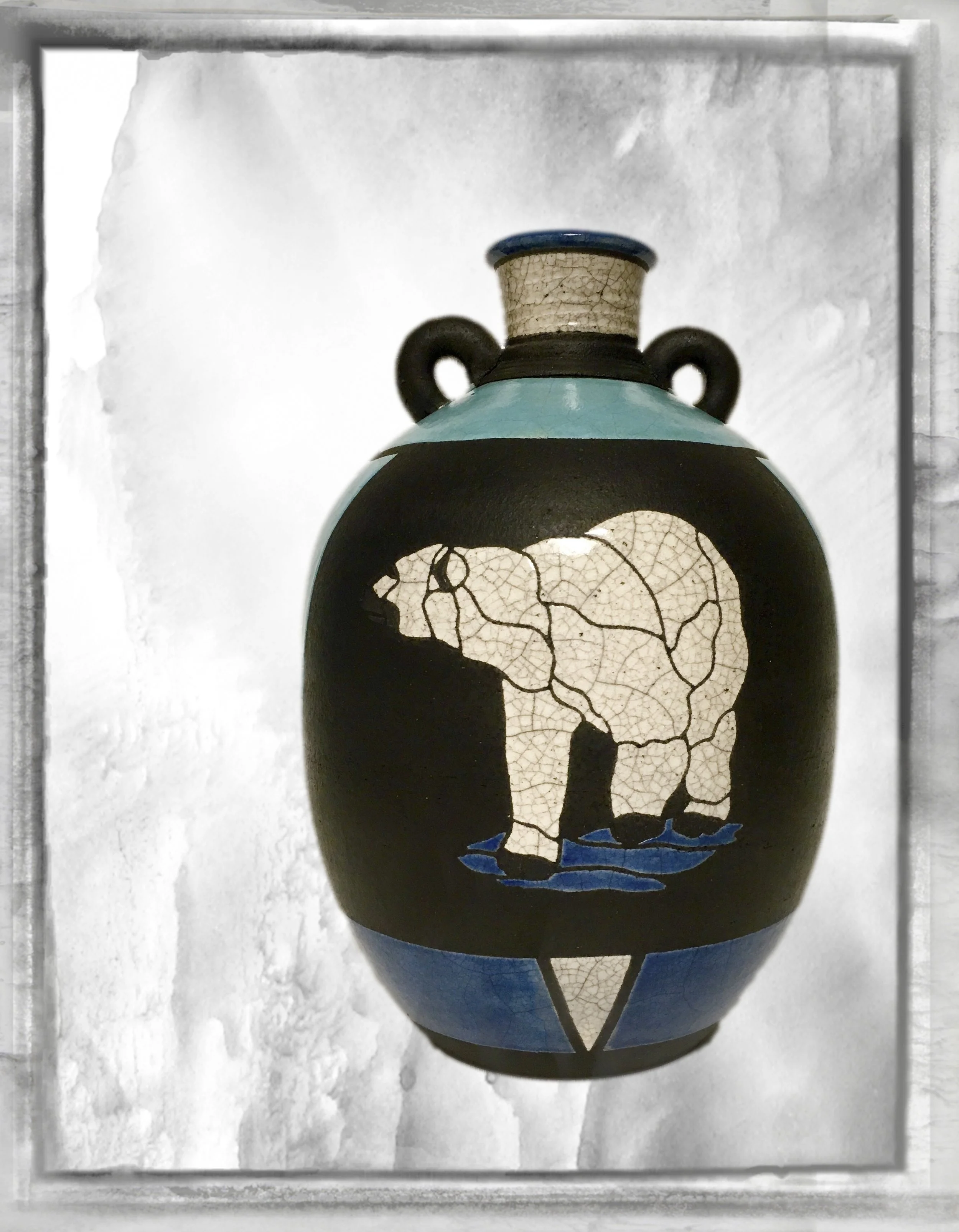 Polar Bear Vase