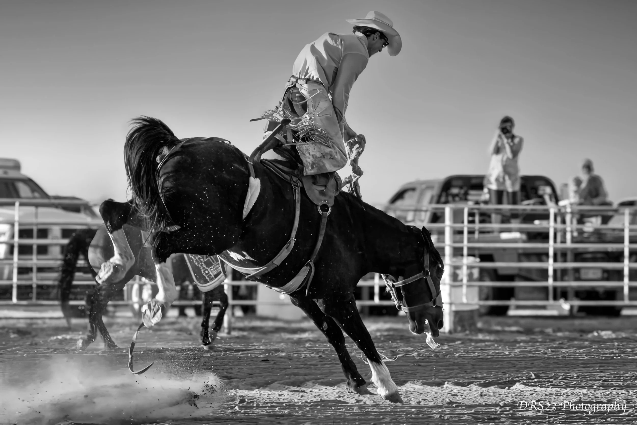 Kansas Rodeo-Saddle Bronc Rider