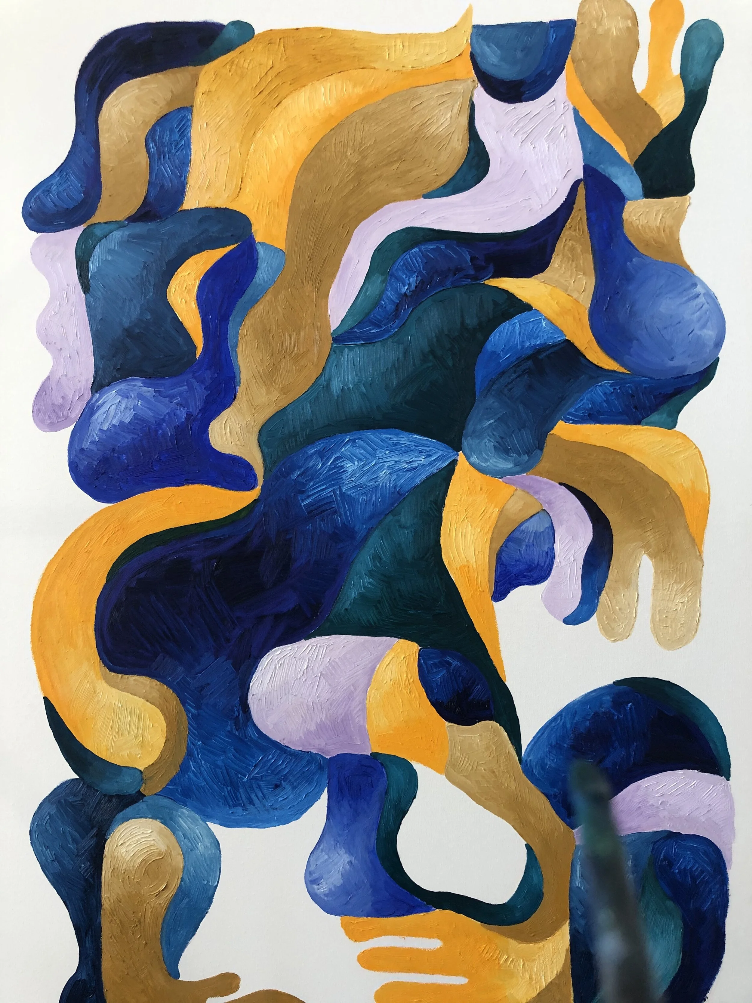 Oil Painting in Progress