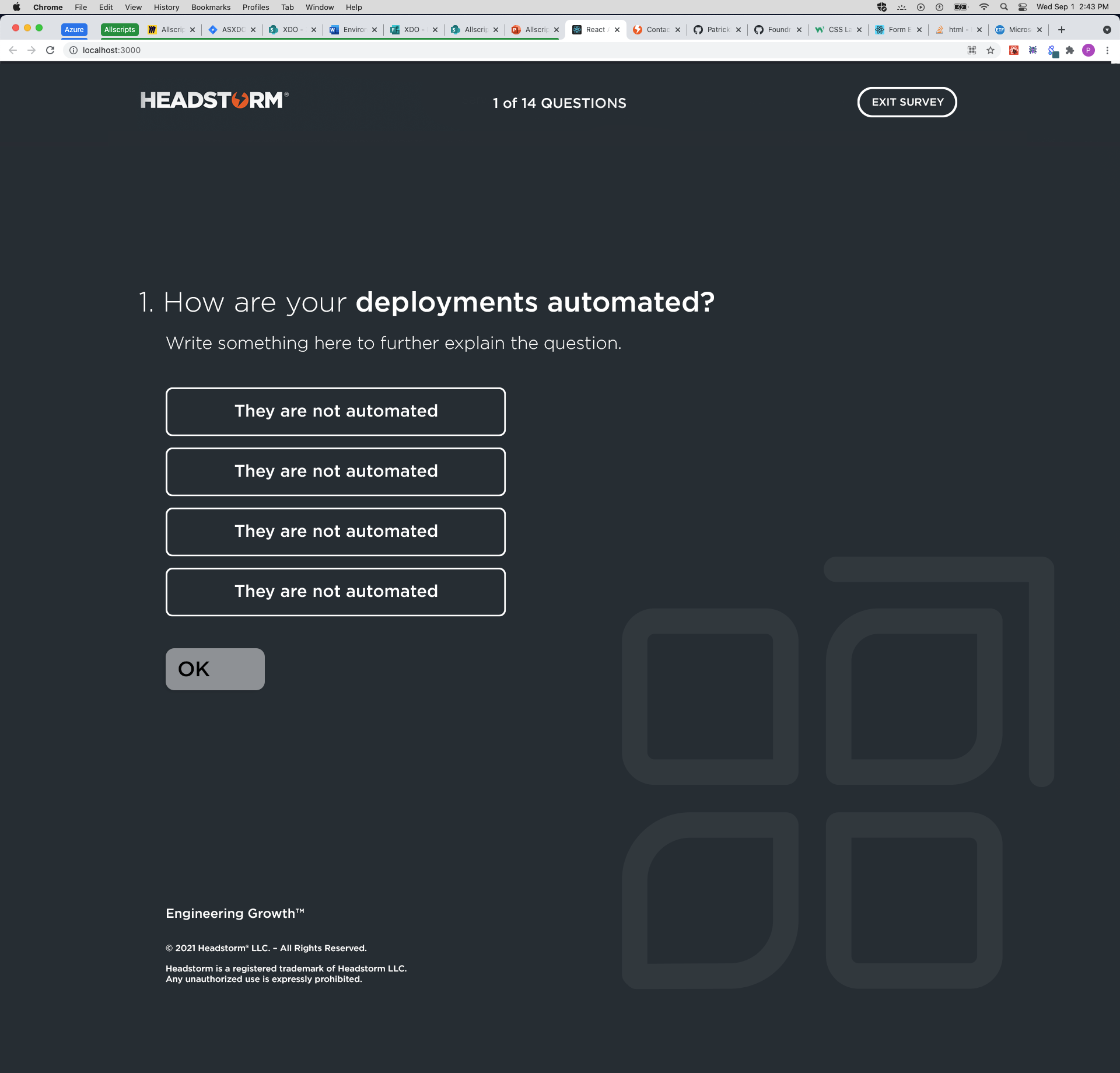 Headstorm XDO Survey Design