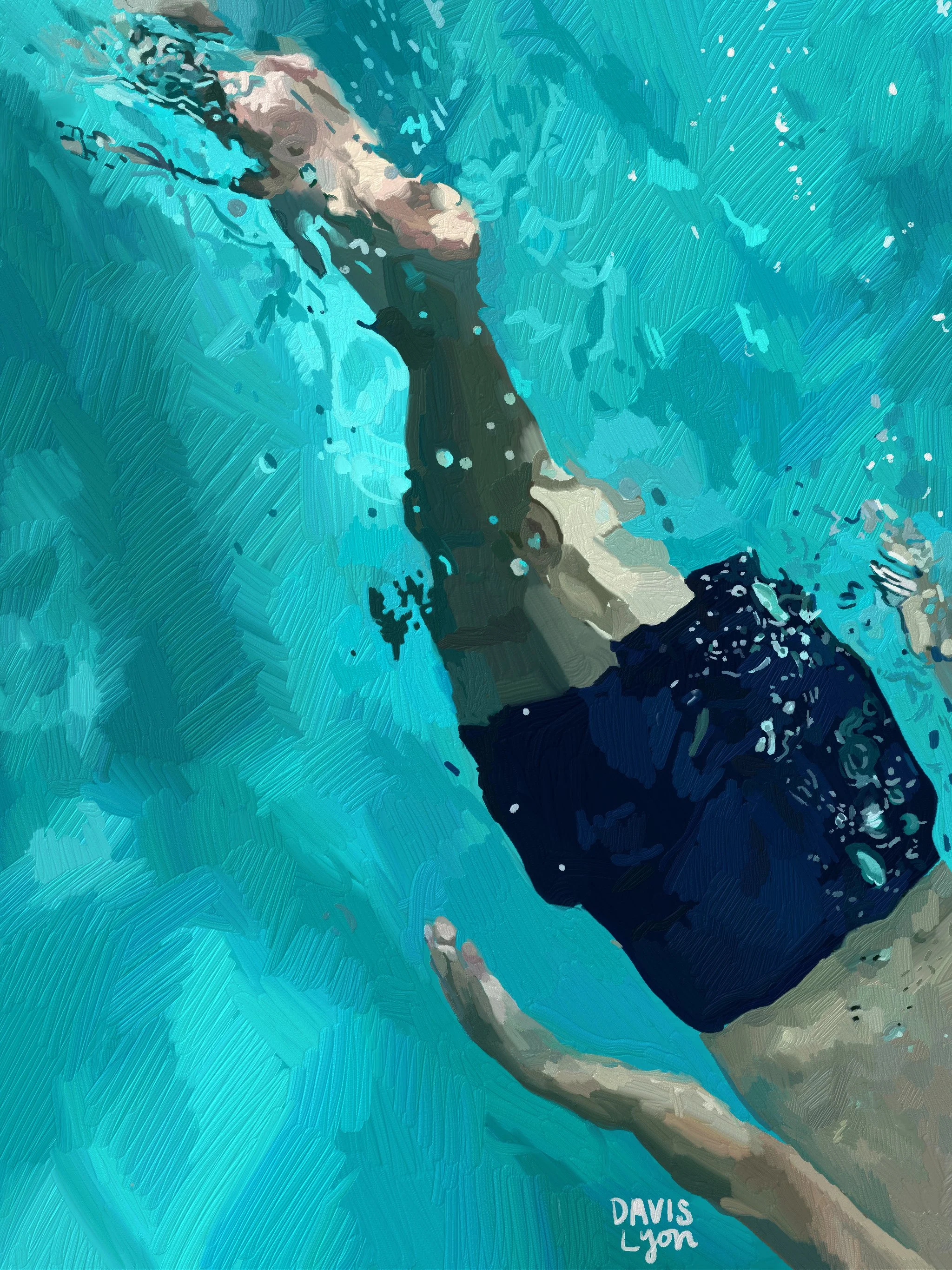 Adobe Fresco Drawing Water Distortions 