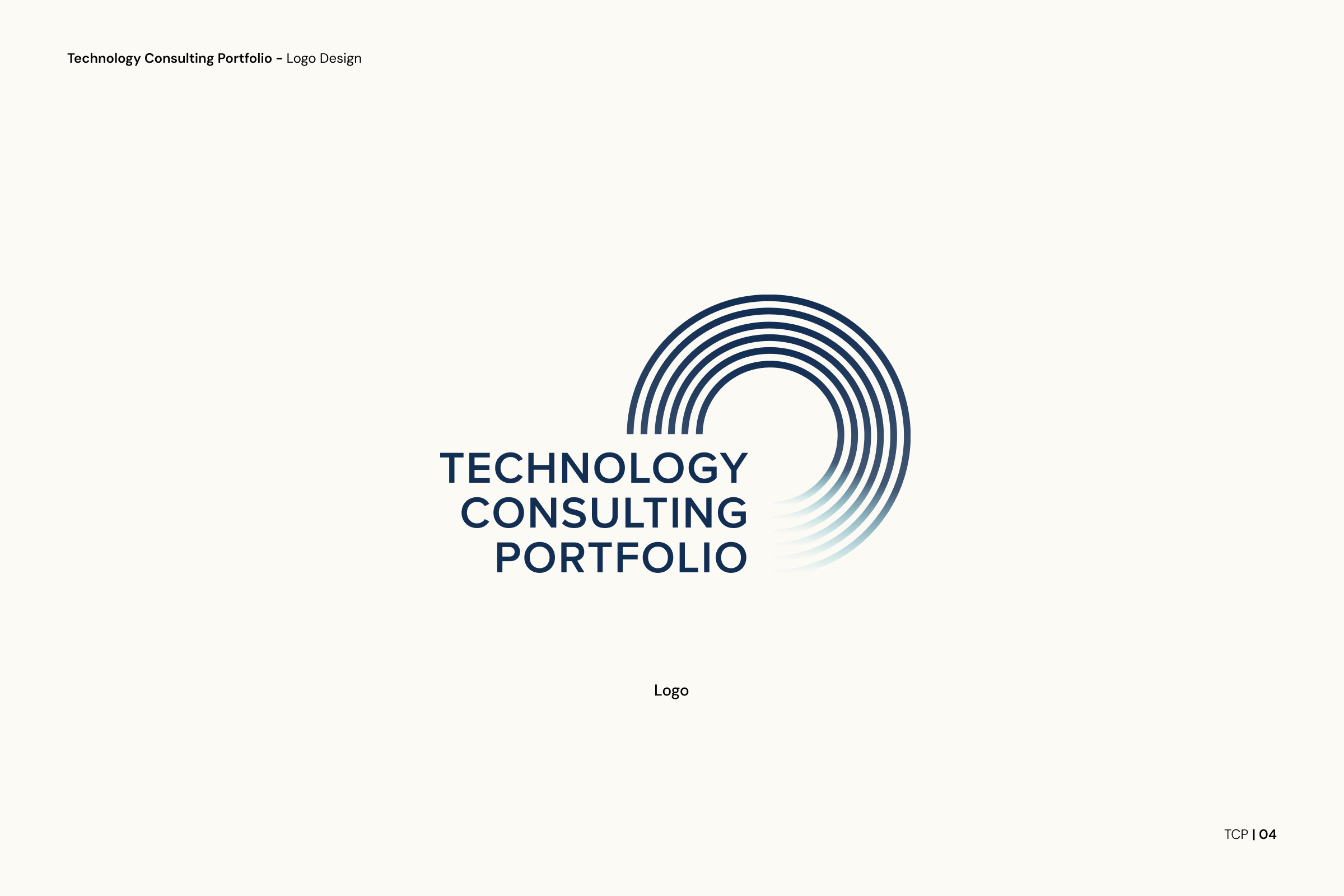 Logo Design: Technology Consulting Portfolio