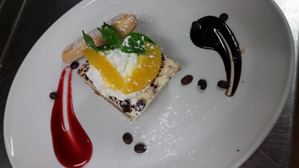Warning: All is takes is just one bite of Chef AIr's signature dessert, Tiramisu with Kahlua and Frangelico, and you'll be hooked!
