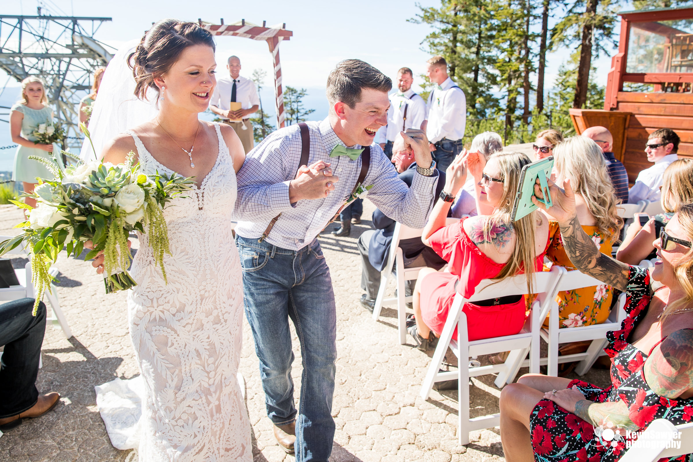 lake tahoe wedding photographer heavenly ceremony