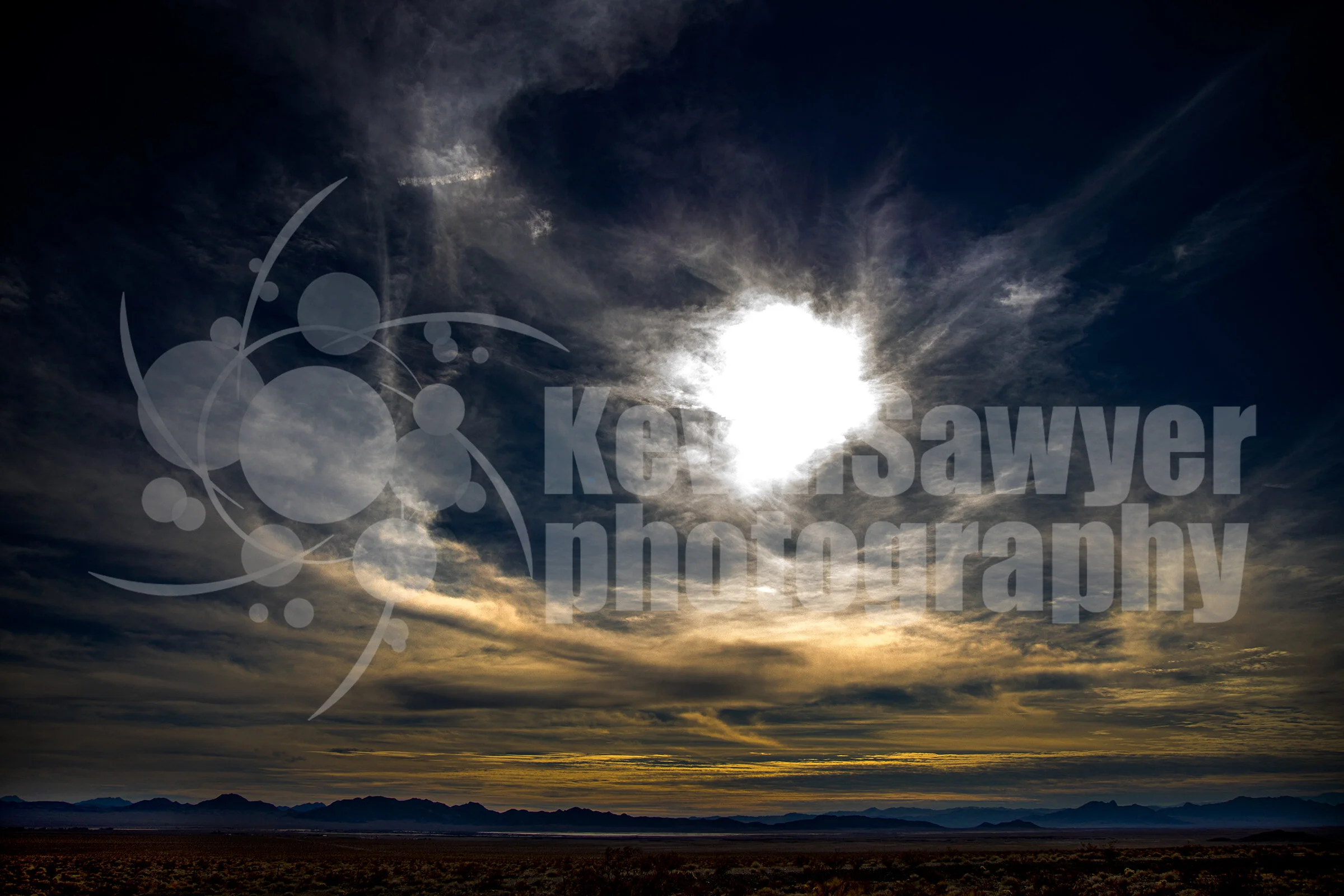 Desert Sky - Metal Print