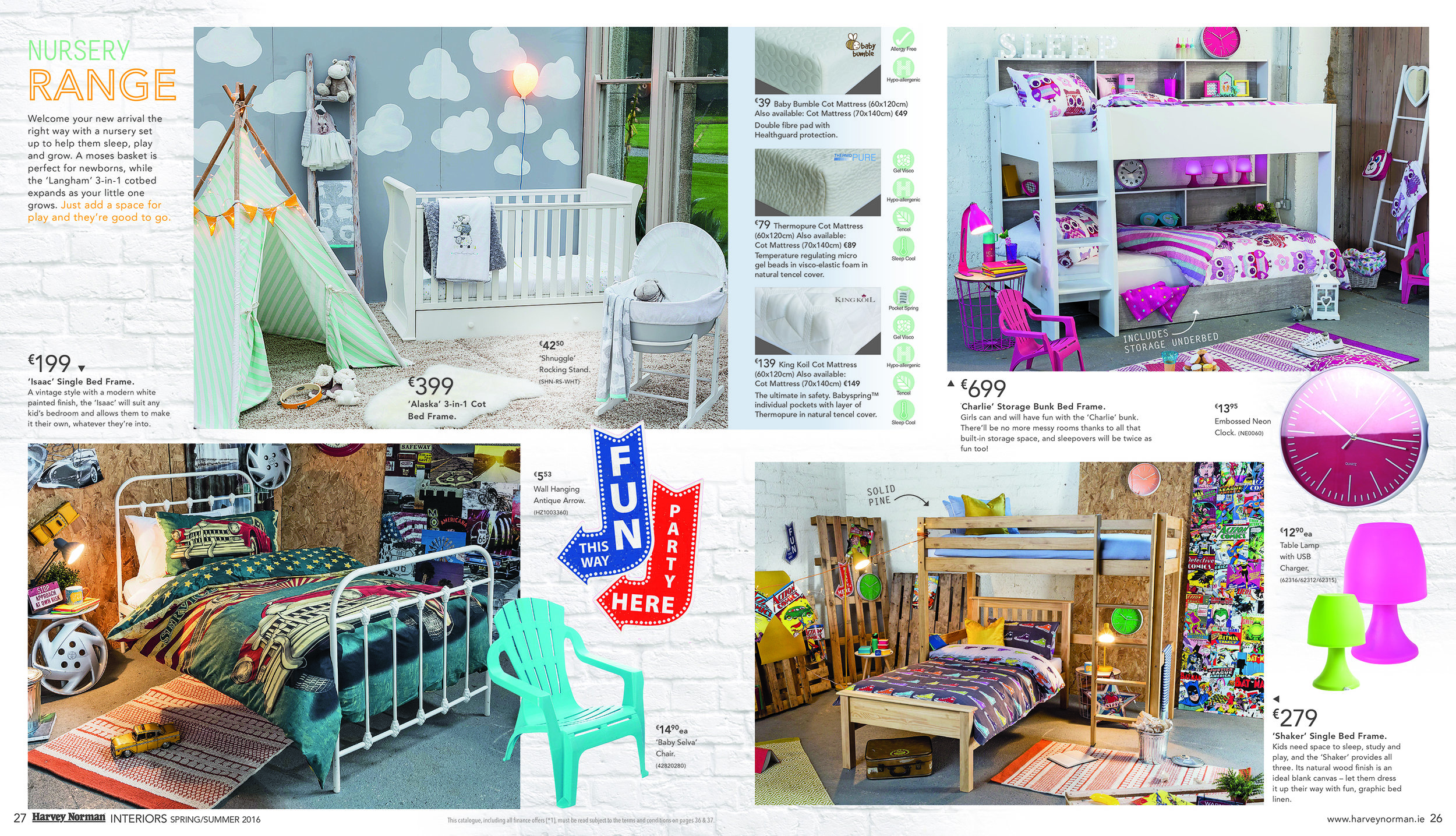  Spread layout and creative direction from 2016 "Interiors" catalogue 
