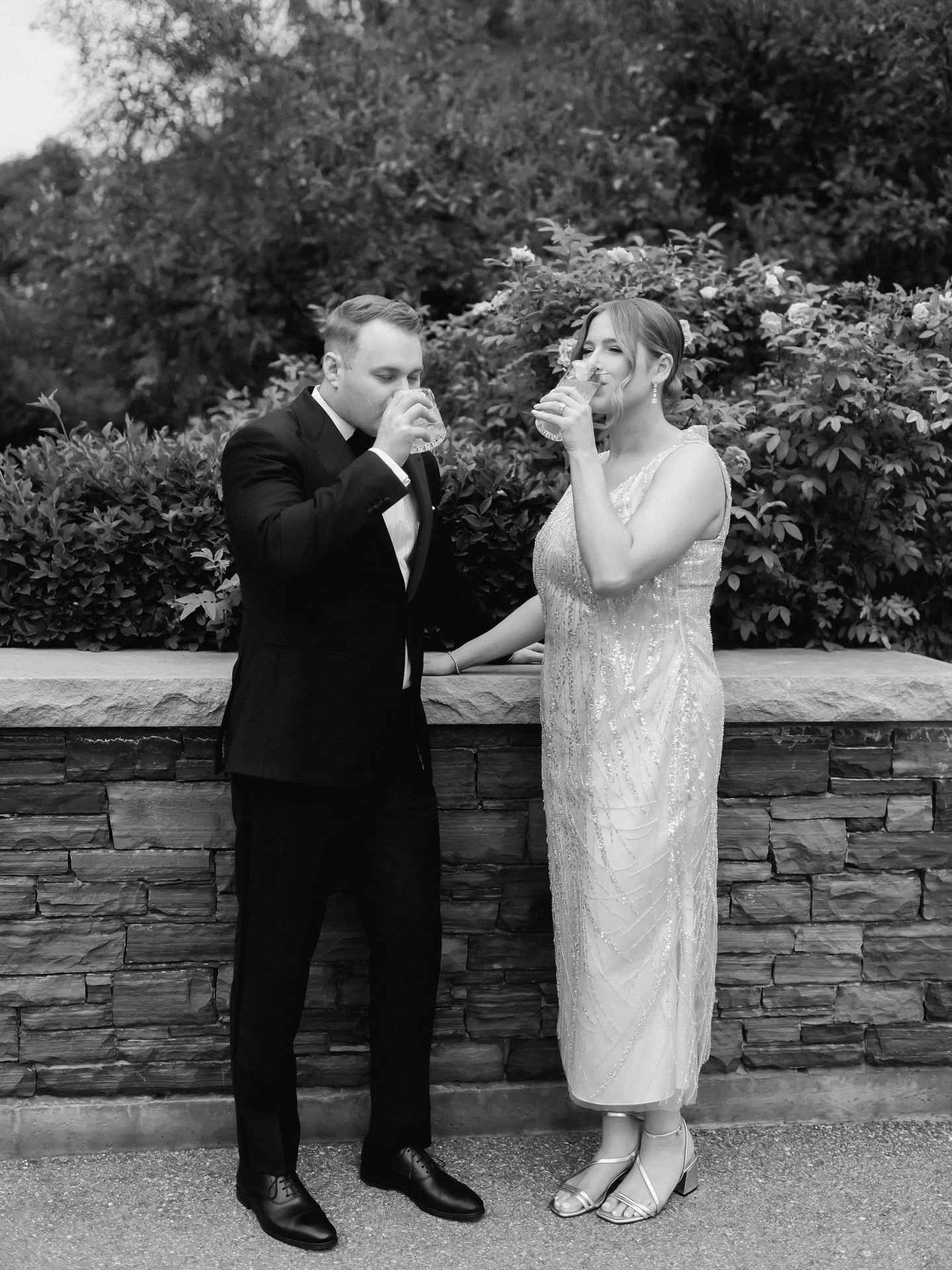 Sarah &amp; Christian 18
.
Design &amp; Coordination: @mdawndesigns 
Videographer: @clovisphotoandfilm 
Venue &amp; Catering: @calgarygolfcc 
Second Photographer: @zandrhea 
Rentals: @modernrentals.ca 
Florist: @hawthornplains 
Stationery: @hollylove