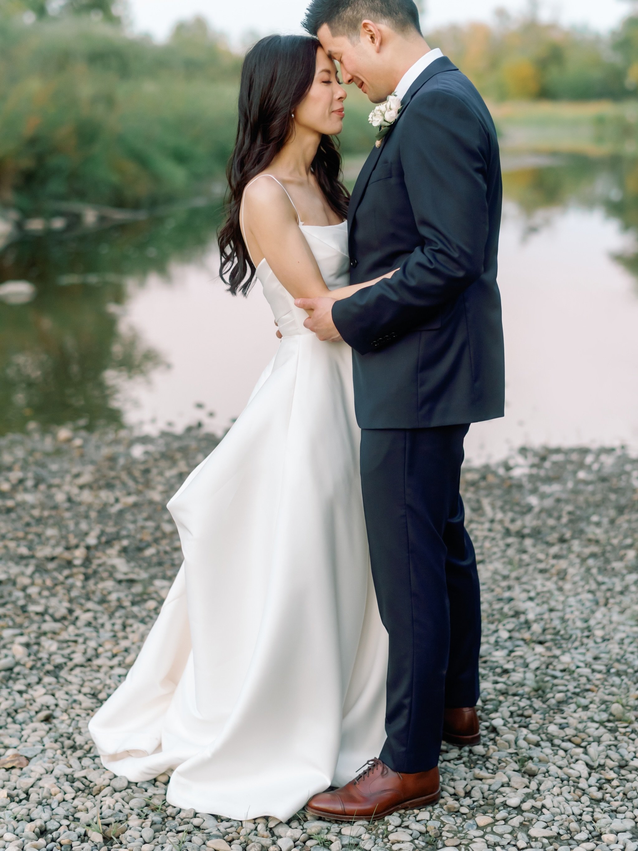 Tram &amp; Bryan 4
.
Venue: @meadowmuseyyc
Videographer: @heartbeatsyyc
Florist: @lebouquetfloral
Cake Artist: @prettysweetyyc
DJ: @heartbeatsyyc
Hair &amp; Makeup Artist: @zuna_artistry
Wedding Gown Boutique: @blissfulbridalyyc
Wedding Gown Designer