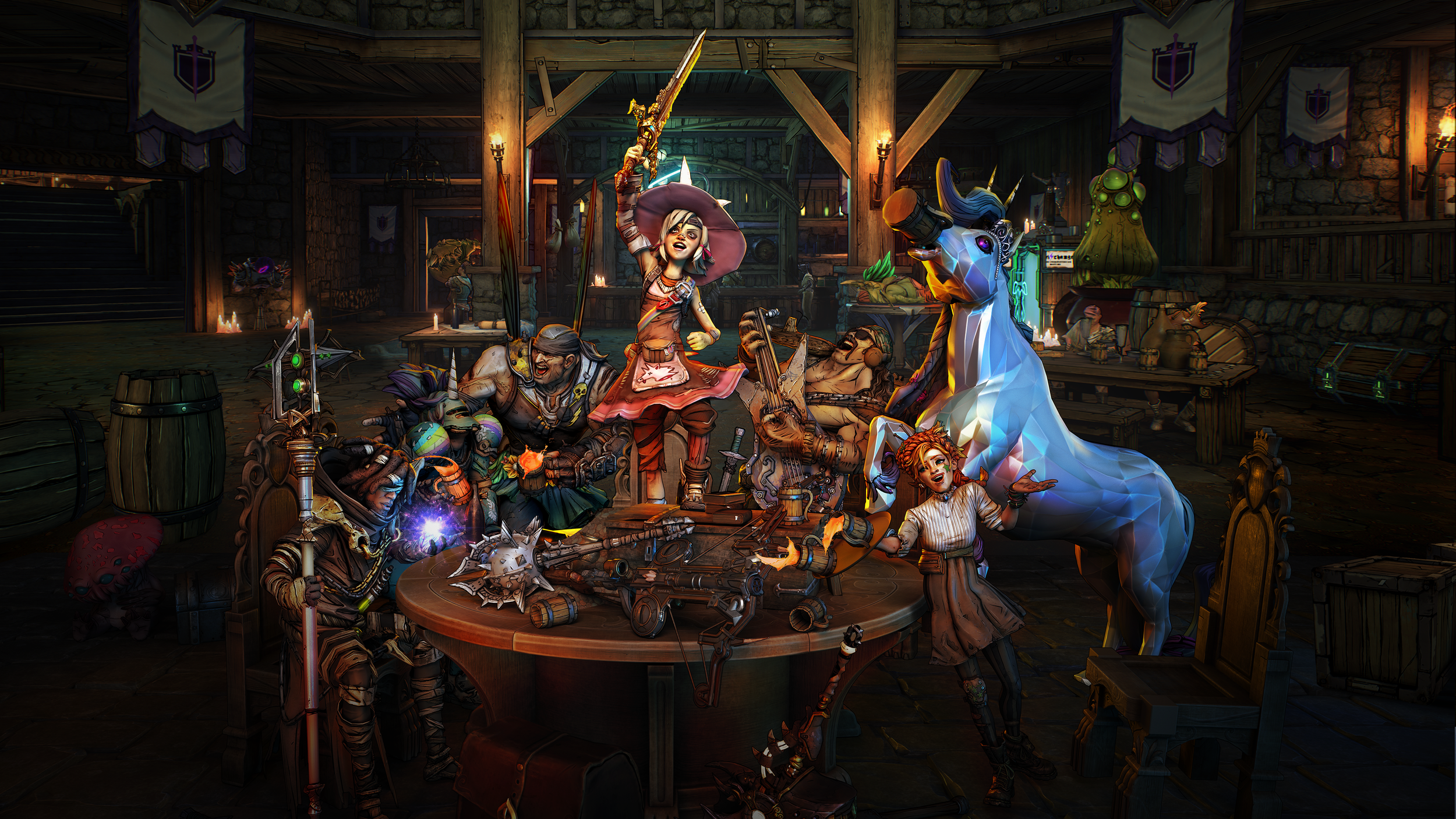  Client: 2K    Agency: BOND    “Characters and Props render”    Posing+Lighting+Rendering : Jingyi 