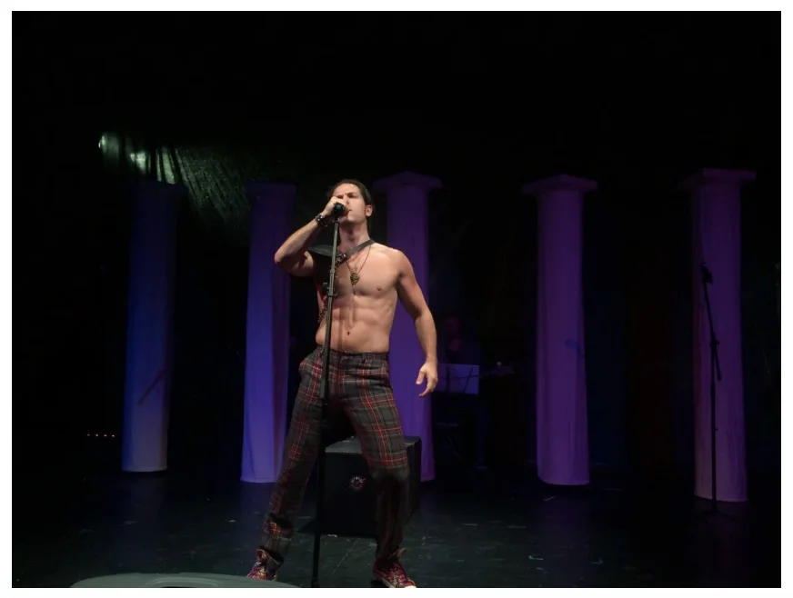 Ajax in “Olympus Records”, August 2014, New York Fringe Festival