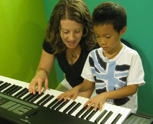 A music camp at Space XXII in Austin, TX in 2009.
