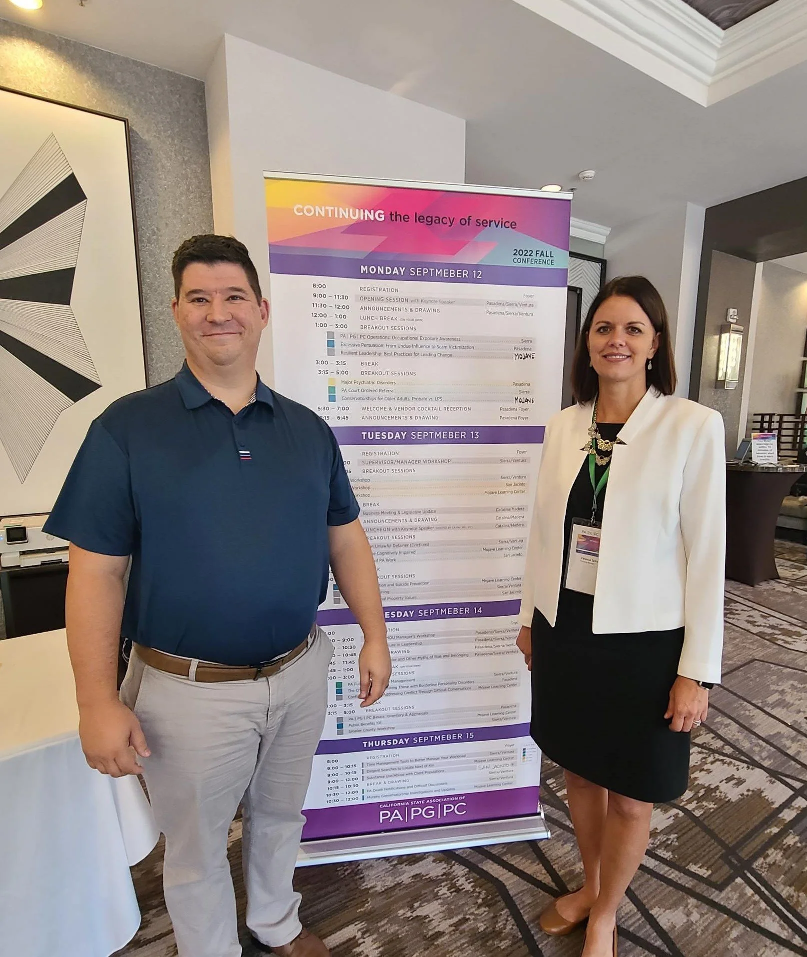 Thank you to the California Association of PA/PG/PCs!