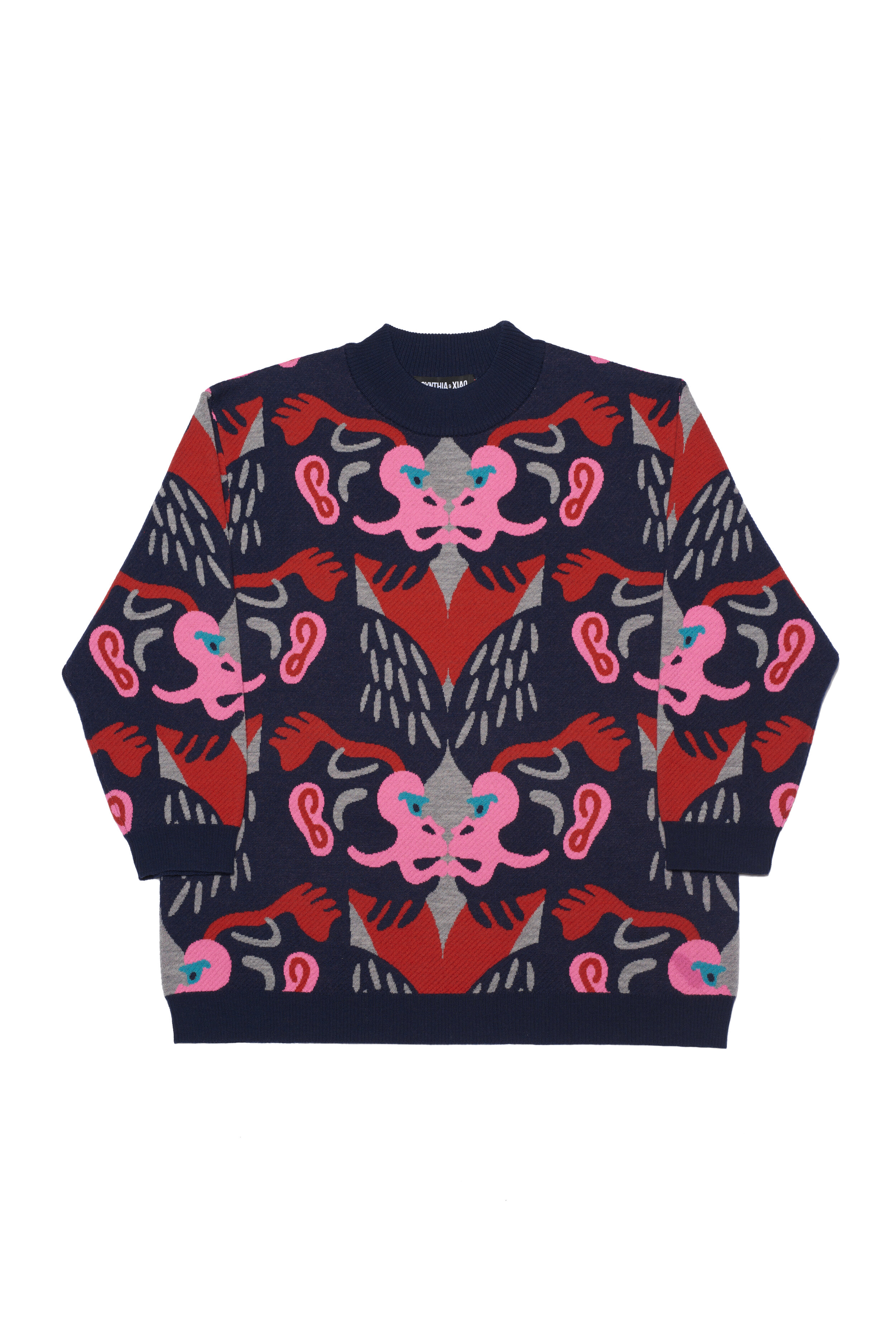 GORILLA OVERSIZE KNIT SWEATER