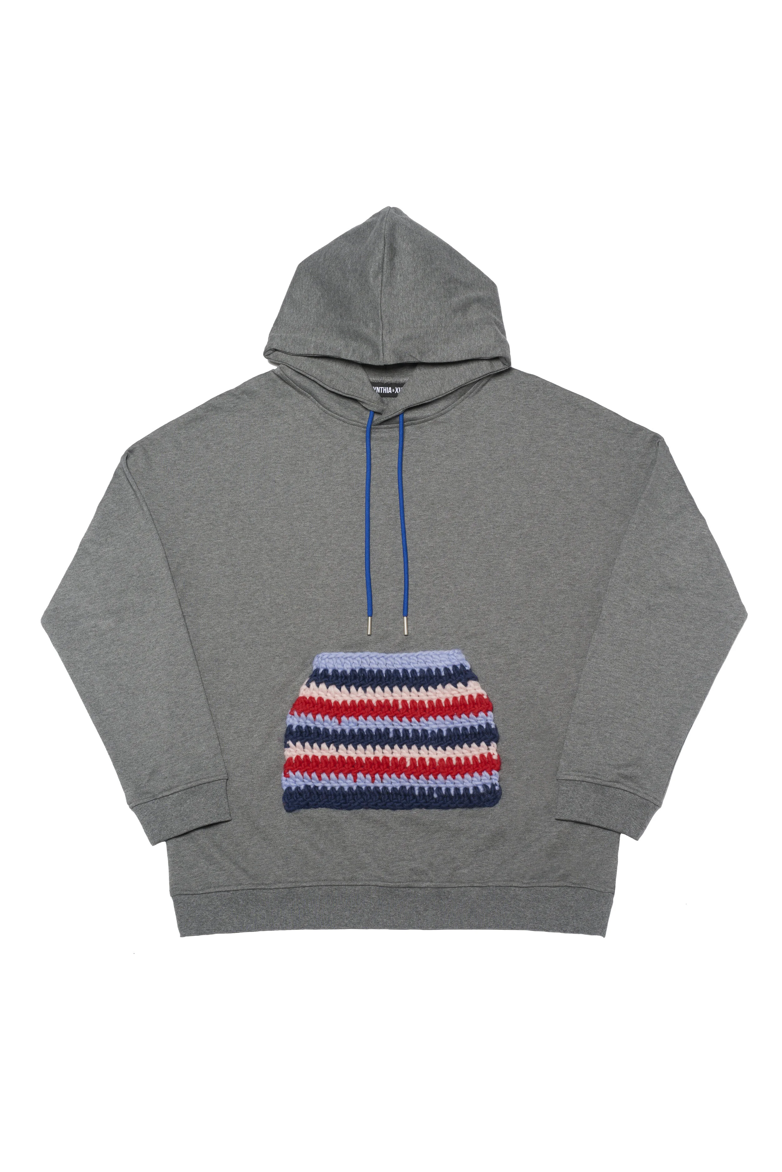 CROCHET POCKET HOODIE