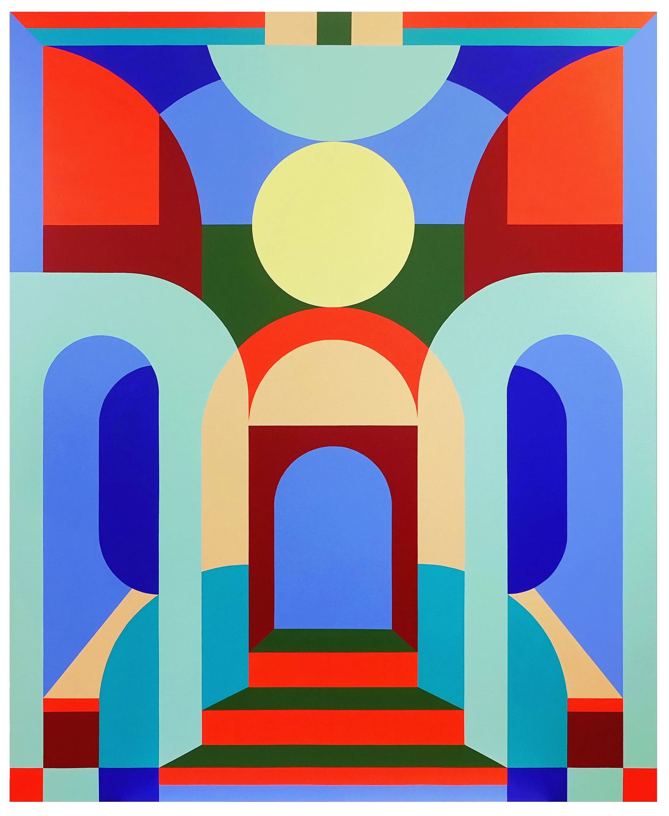 FACADE I, 2026 (183 x 150 x 3 cm)