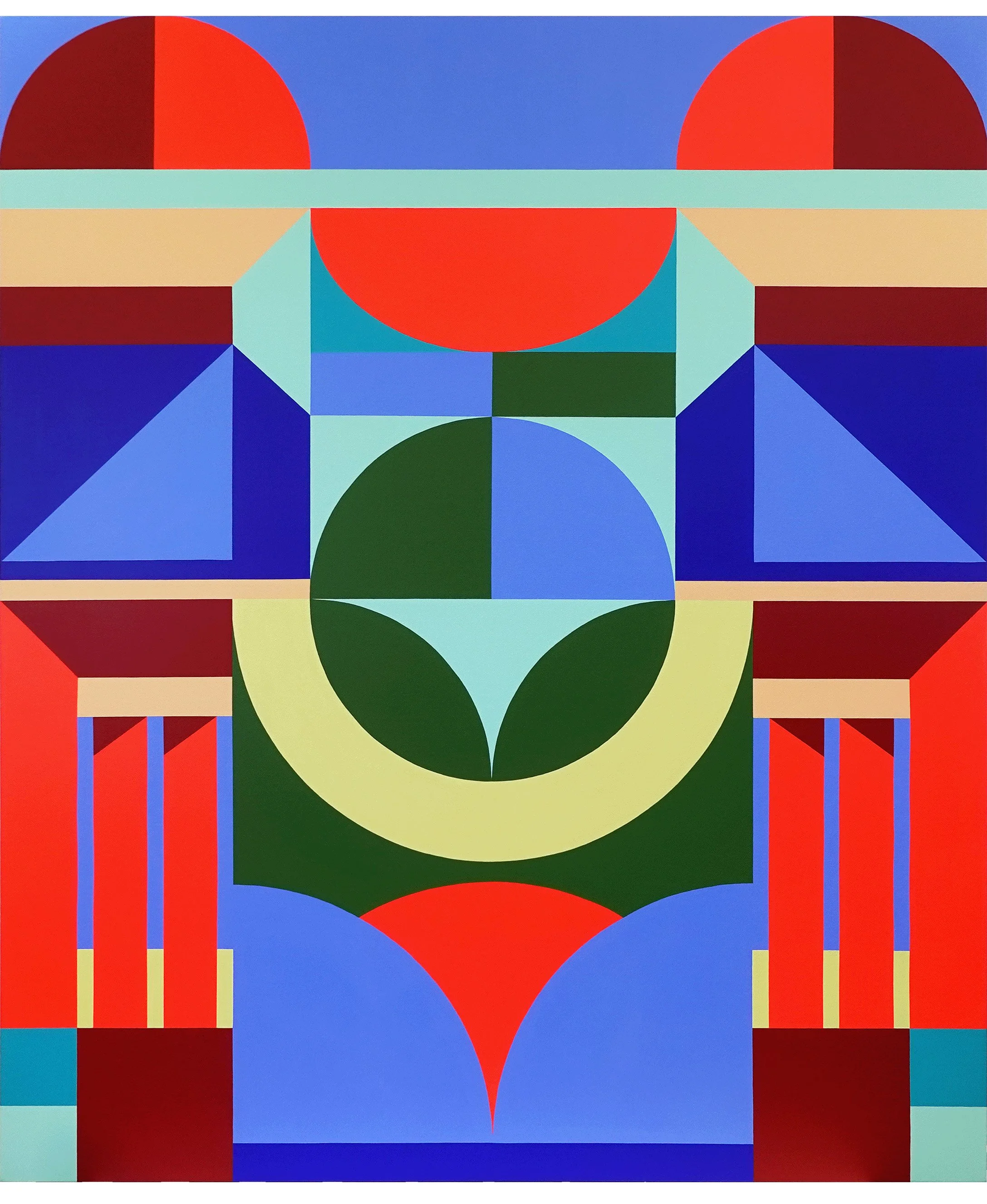 FACADE III, 2026 (150 x 127 x 3 cm)