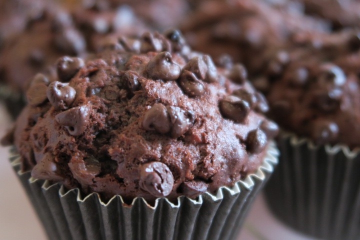 Double Chocolate Chips Muffins Sinfully Delicious!!!!