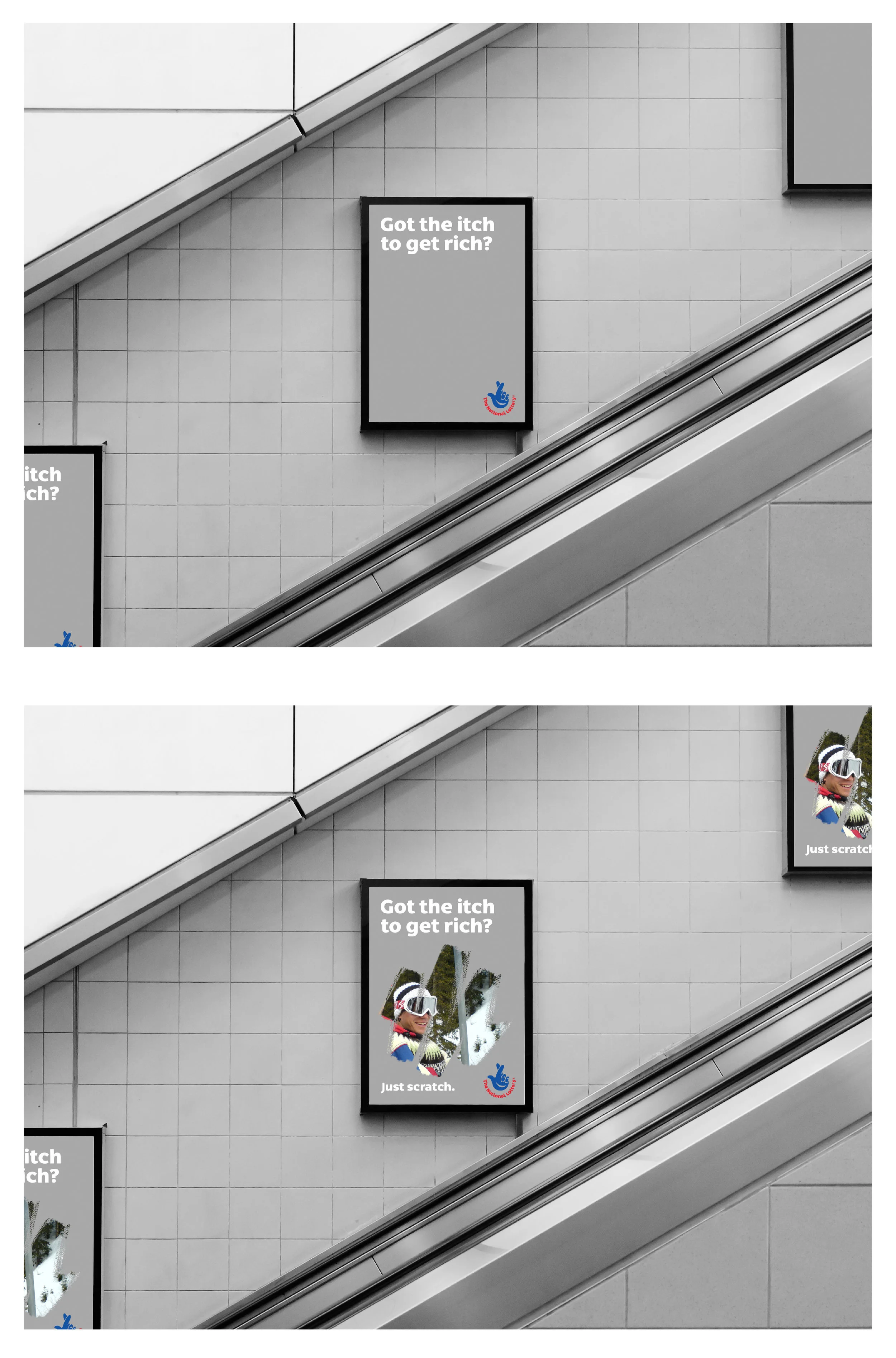  Digital escalator panels 