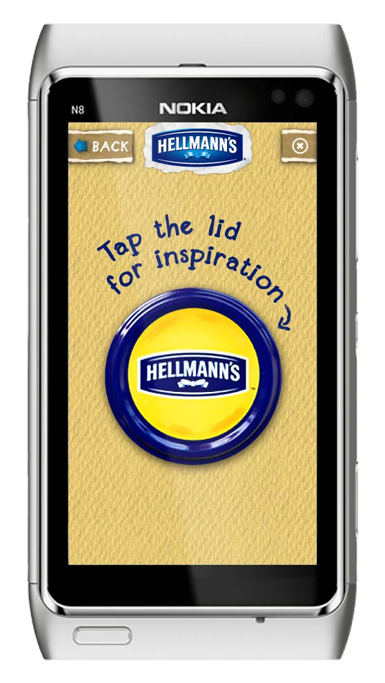  Hellmann's app - a collaboration with Nokia 
