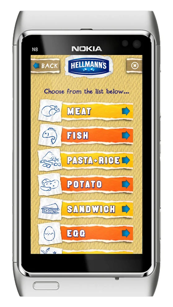  Hellmann's app - a collaboration with Nokia 