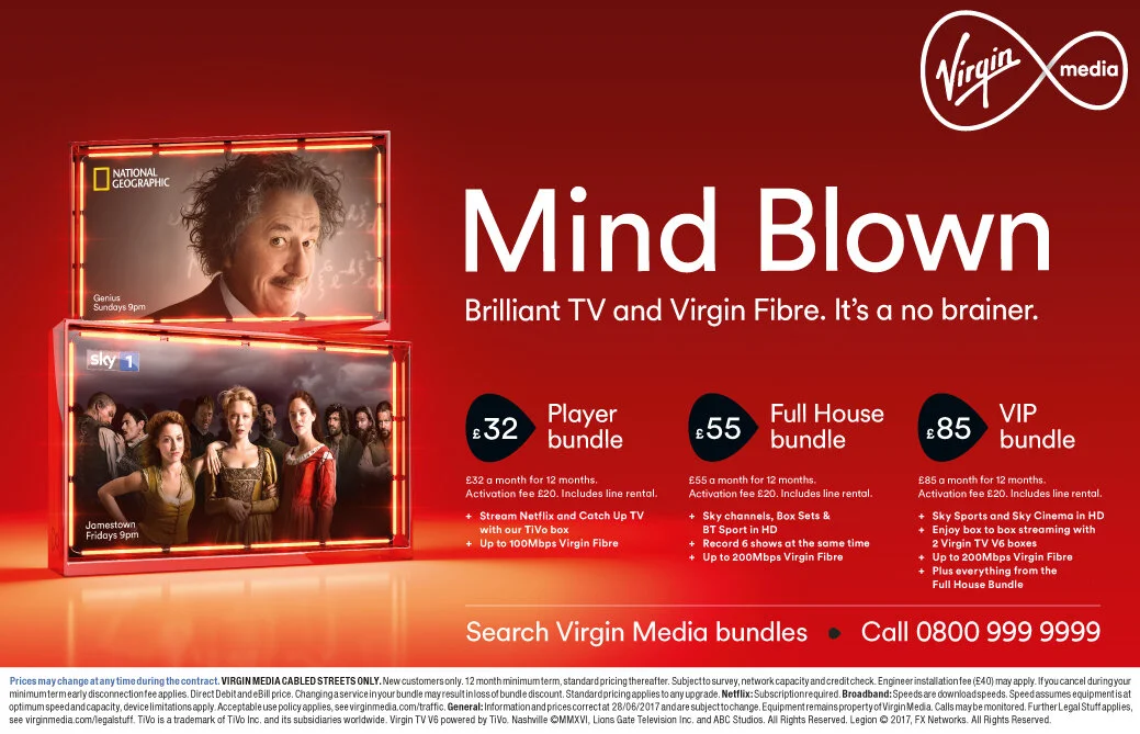 Virgin Media Bundles - Press 