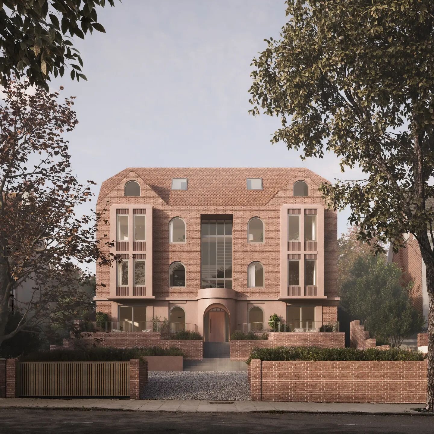 Bringing a modern twist to Croydon's classic bay design - we're excited to share our proposal for 9 new build flats with unique arched designs, an interpretation of the traditional bay windows.  We sure do love an arch!

📷 By @oflightstudio 

#tradi