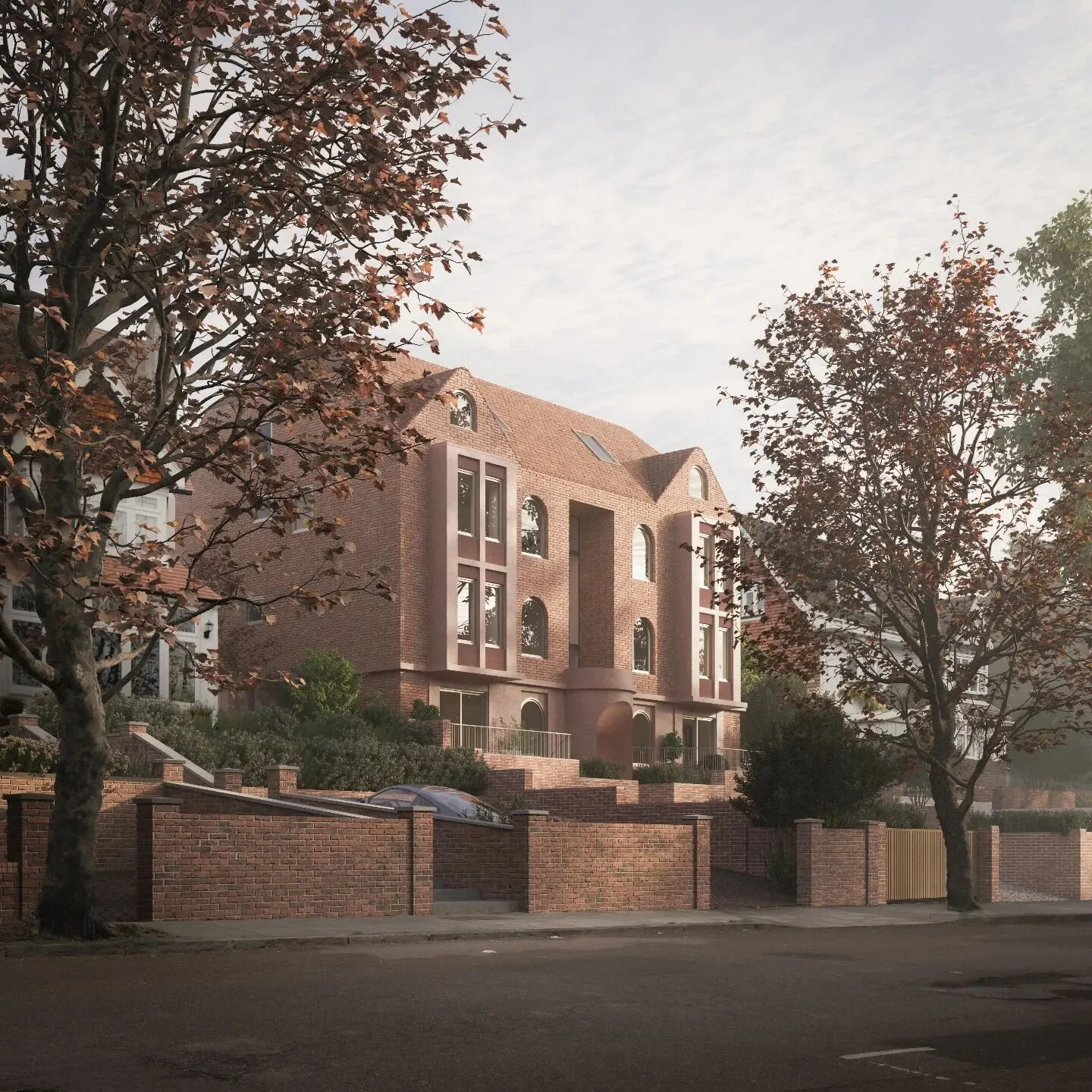 We are excited to add this development to the Croydon community with our new 9 flats proposal! Check it out from the street view! 
π· By @oflightstudio 
#traditionalbaywindows #traditionalbaywindow #newbuildflats #newbuildflatslondon #croydon #croy