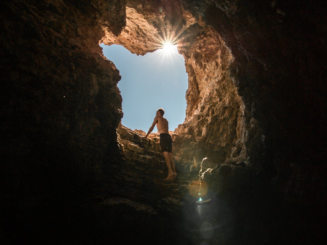 Yoga and adventure retreat Croatia, Rovinj, cave exploaring