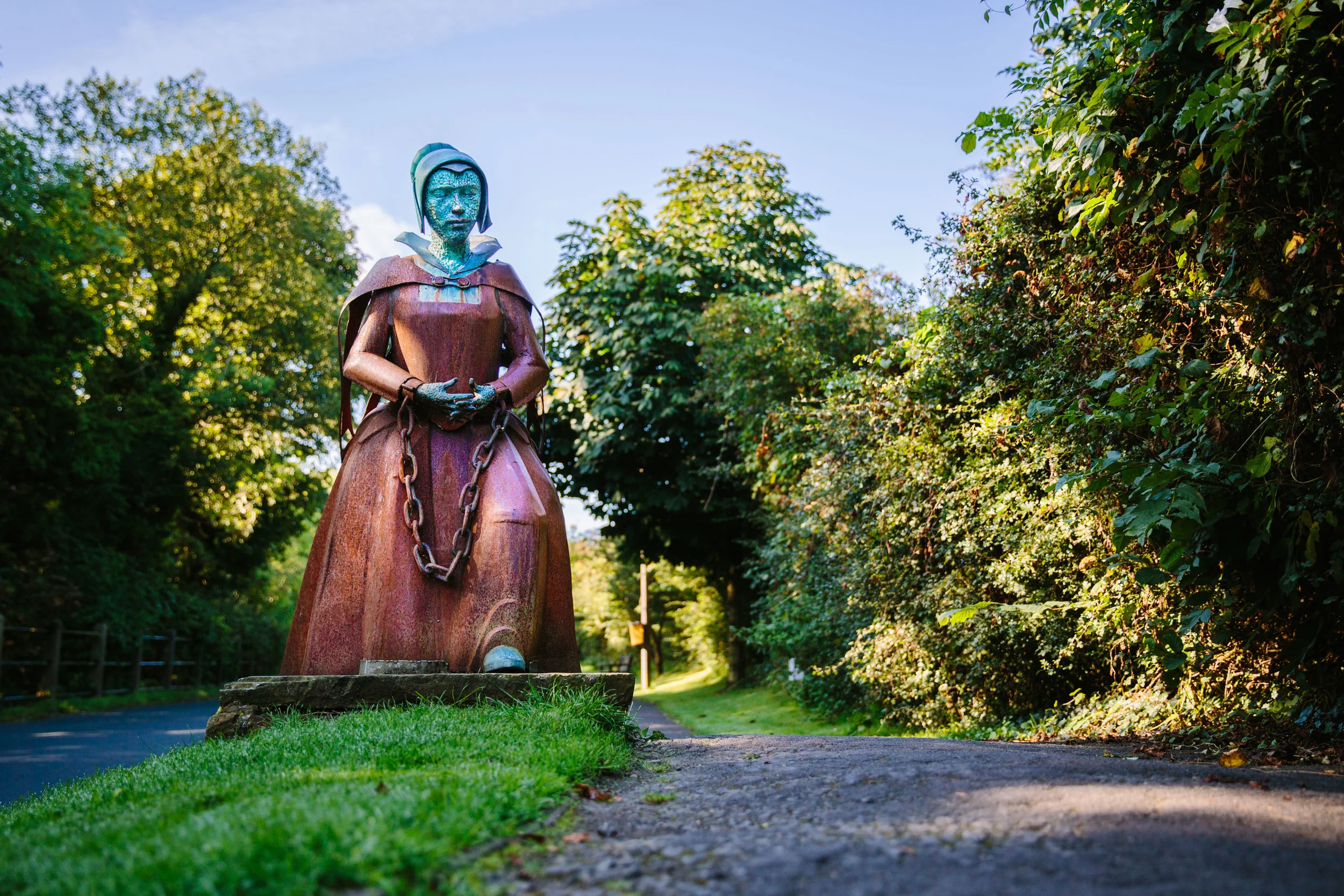 Pendle Witch Sculpture | Alice Nutter | Roughlee, Lancashire | Pendle Council