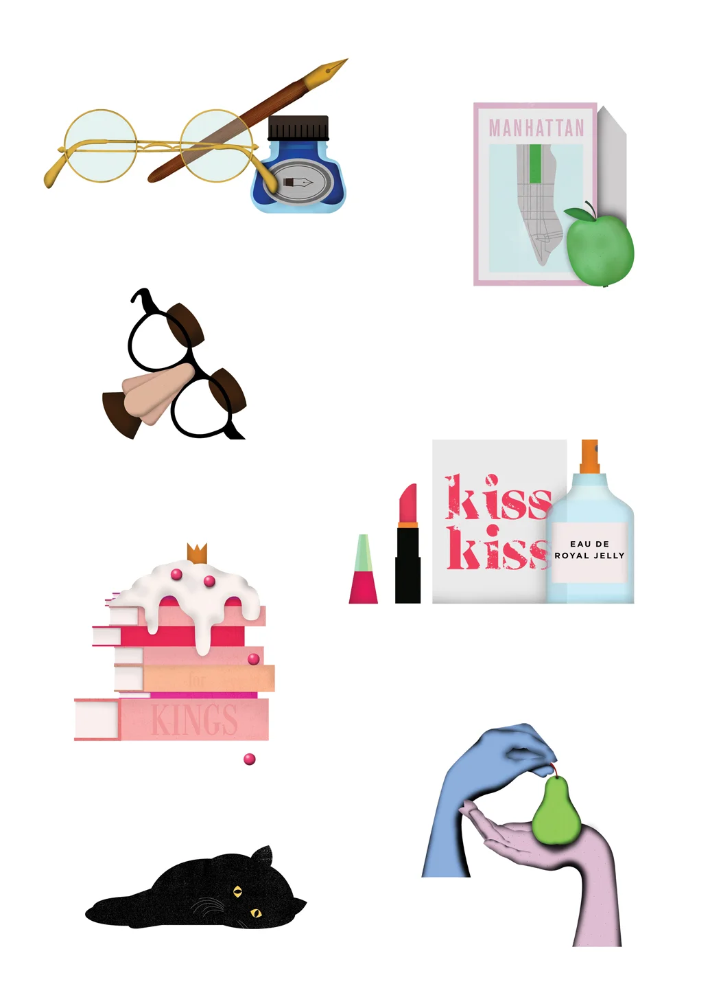 Icons for YCN. Agency: YCN 2014
