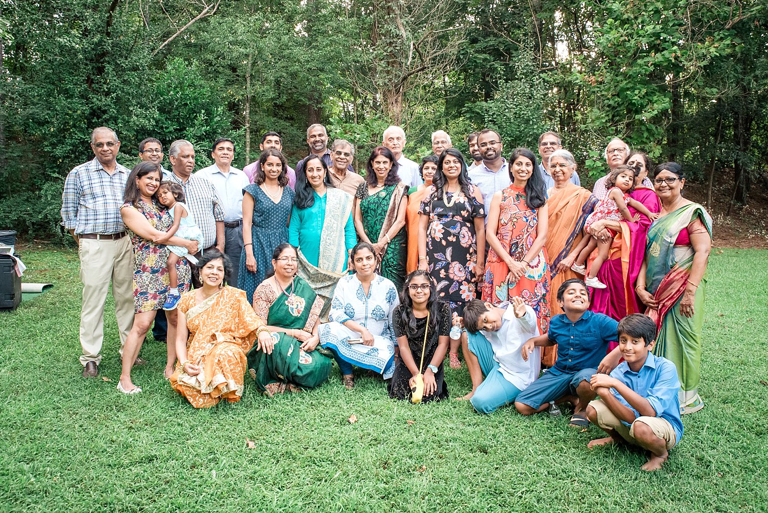 Large Indian Family Picture