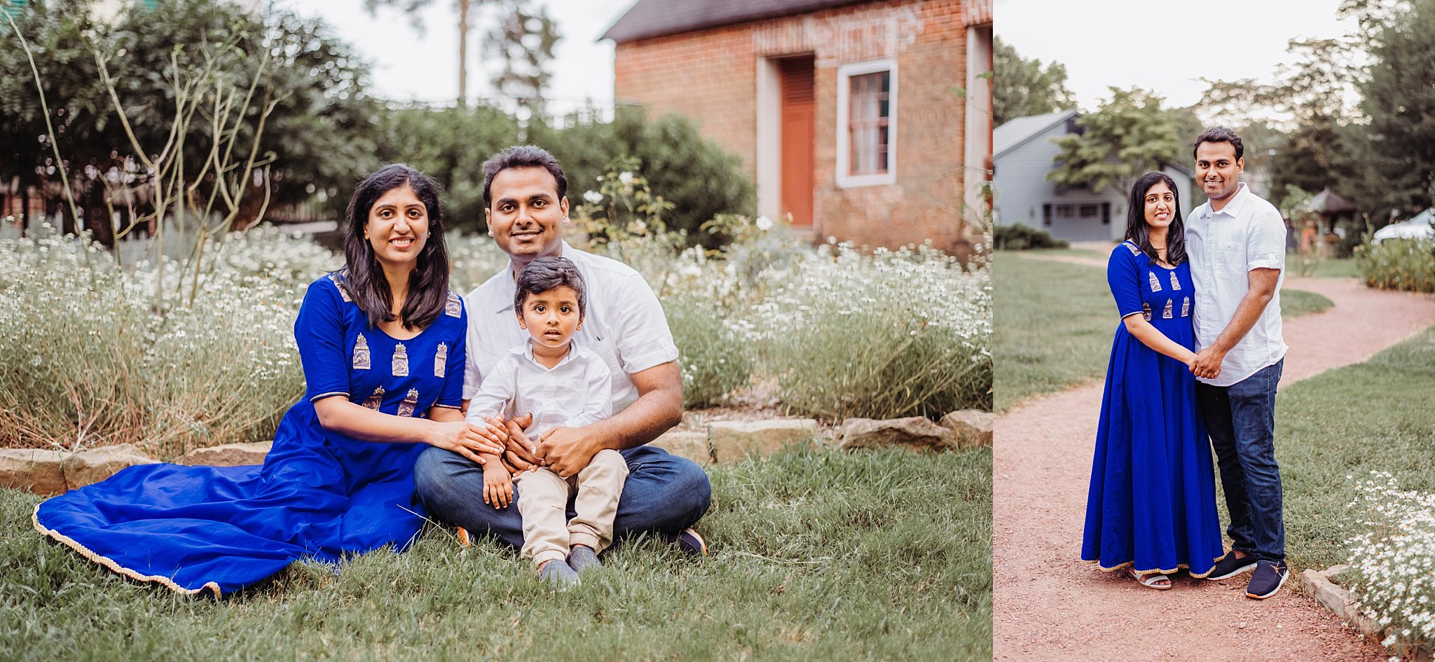 Family pictures at Barrington Hall, Roswell, GA