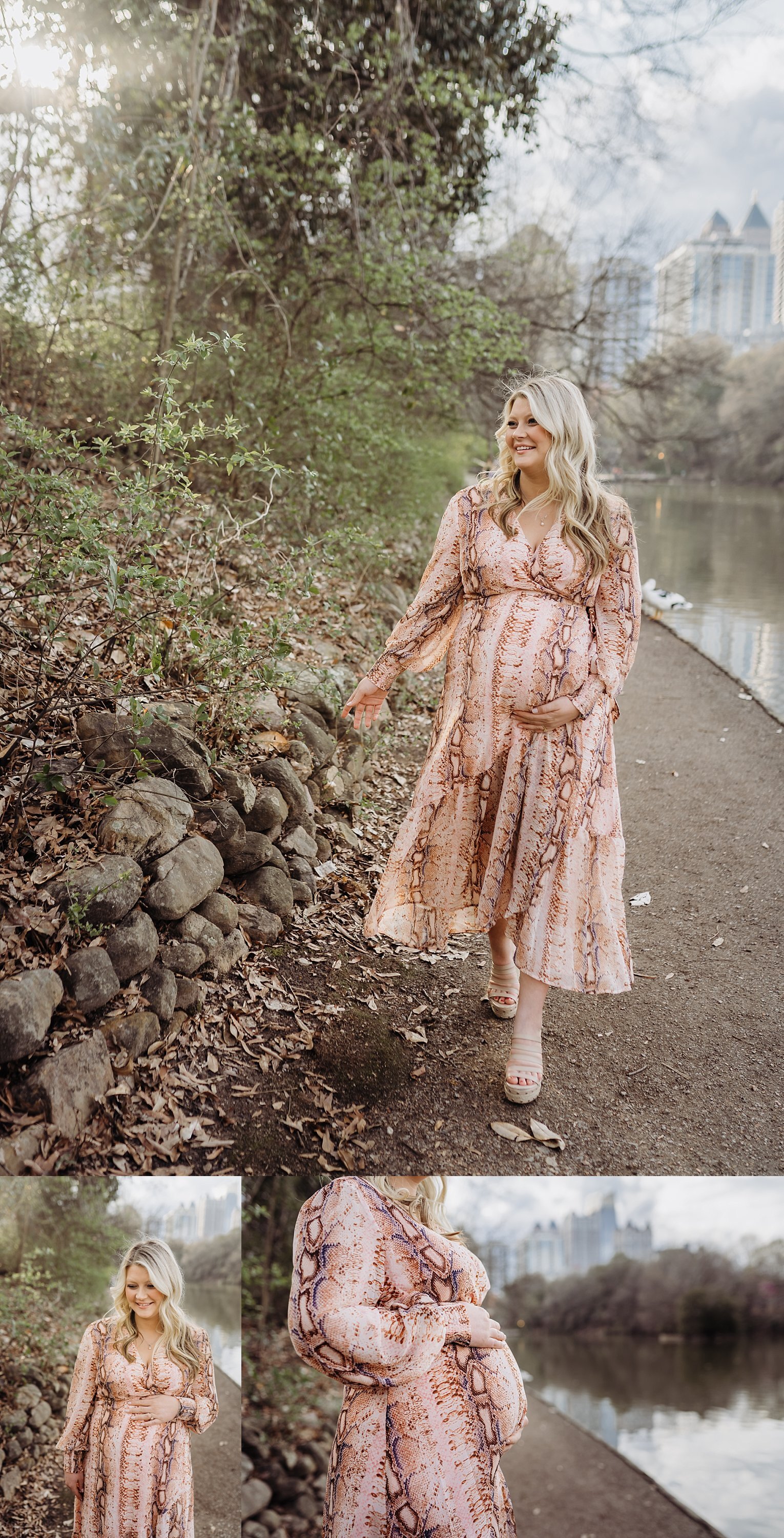 Lauren's Maternity Session in Piedmont Park | Atlanta Maternity Photographer