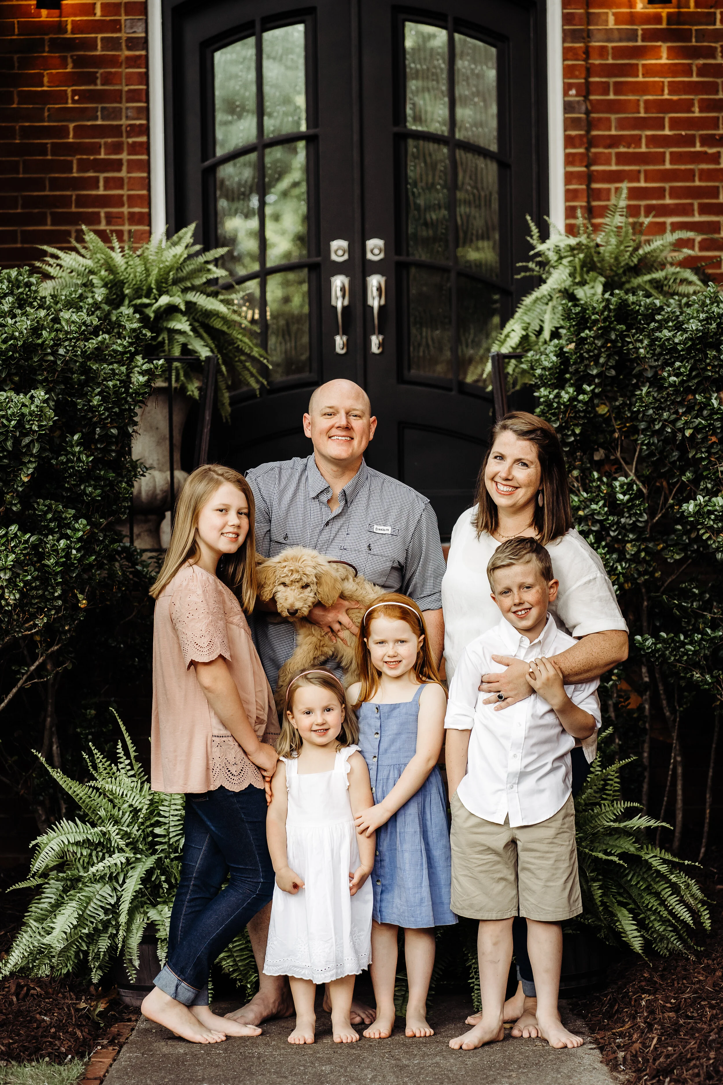 The Powell Family Front Porch Film Session | Marietta Family Photographer