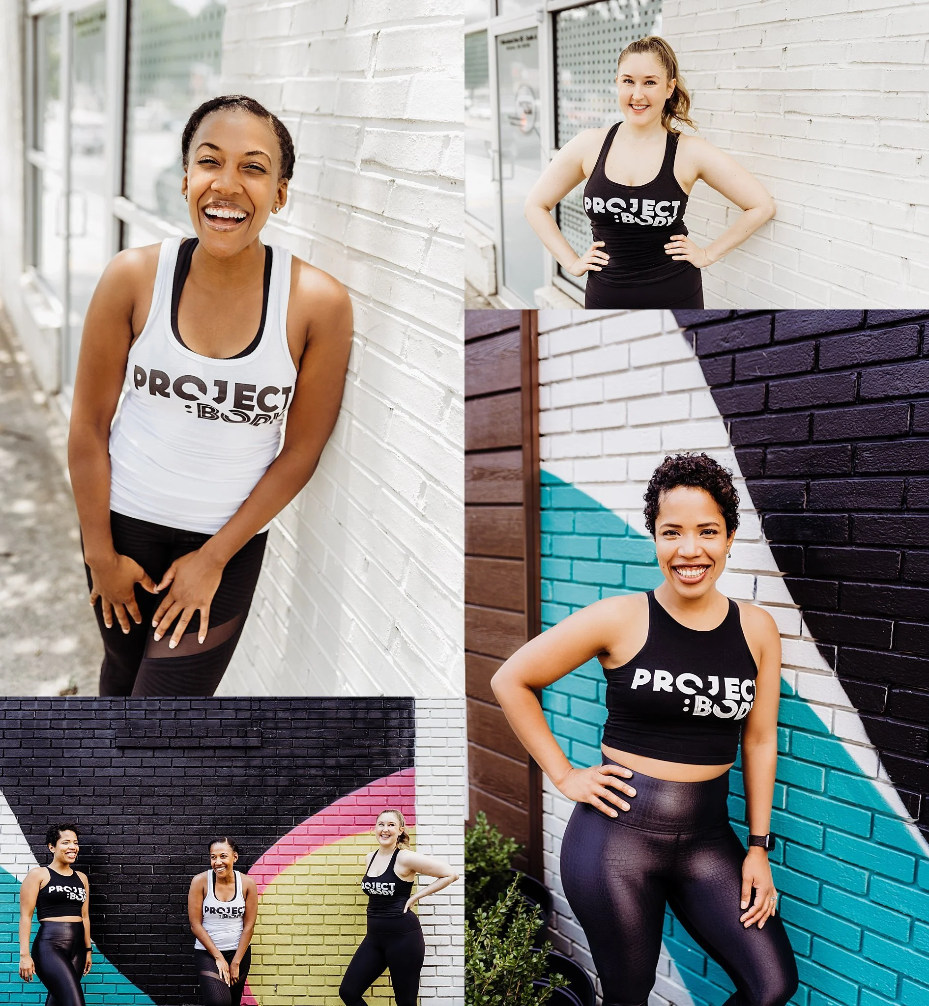 Trainer headshots at Atlanta Gym Project Body