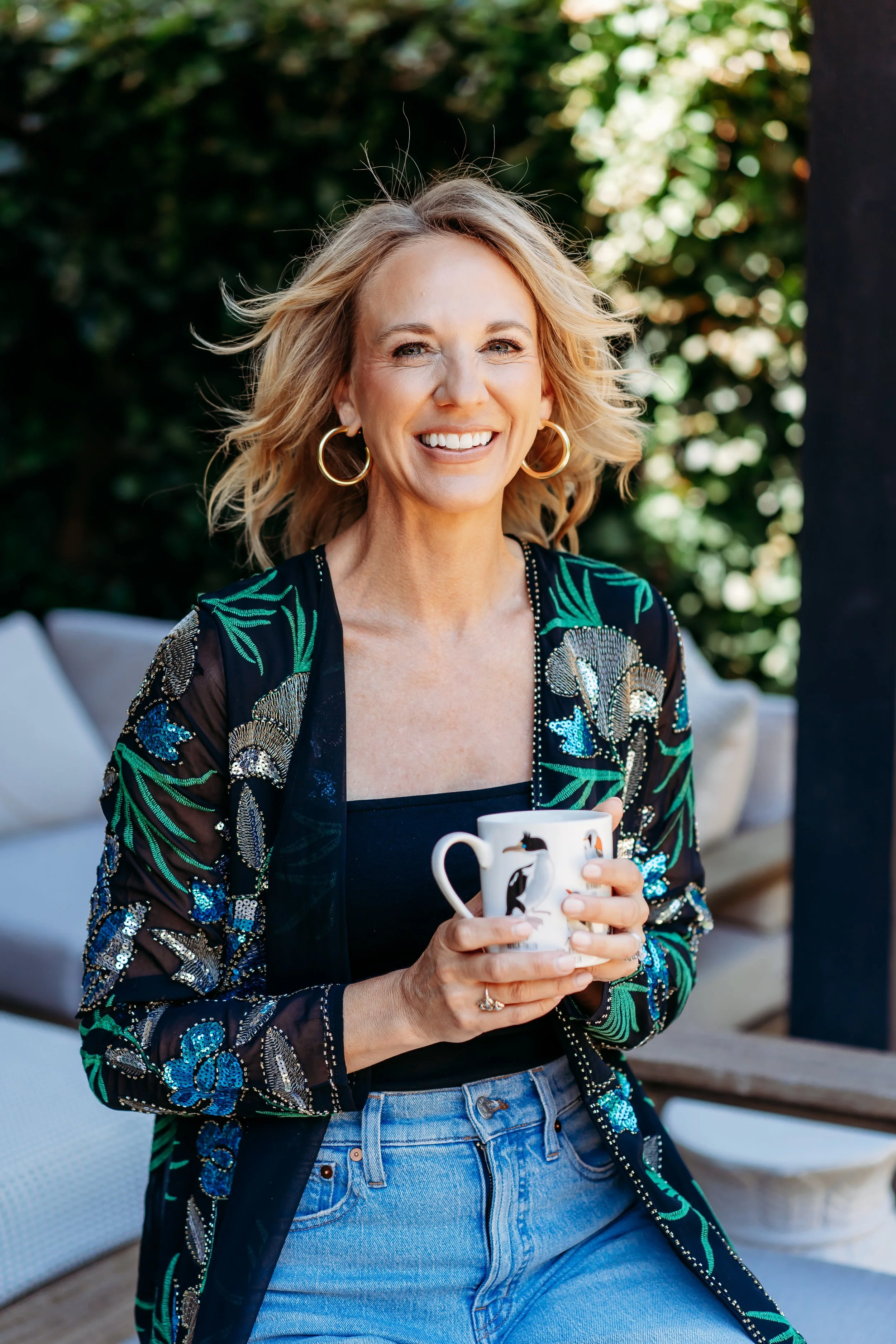 Lifestyle brand headshot of interior designer 