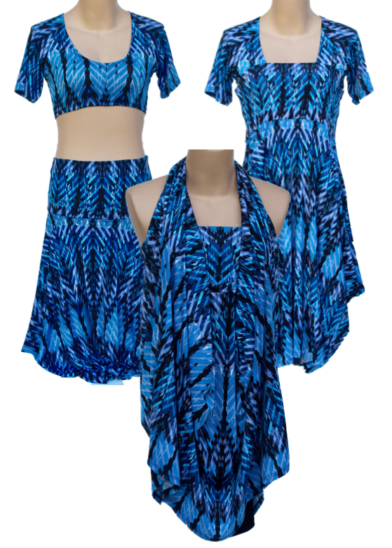 The Genie & Bodice - Abstract Ocean G8653234
