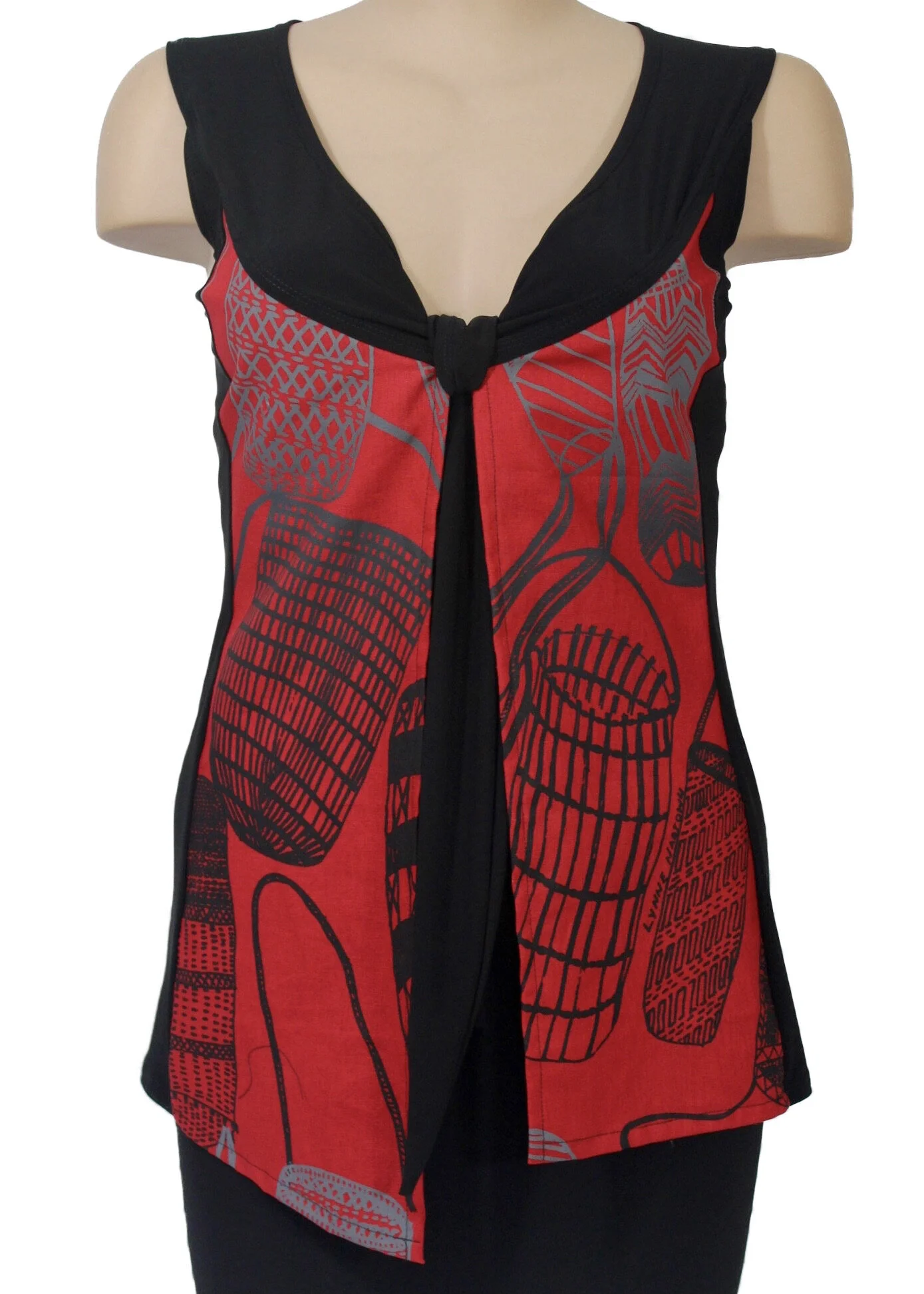 Chantal Top - Red Dilly Bag I0036333