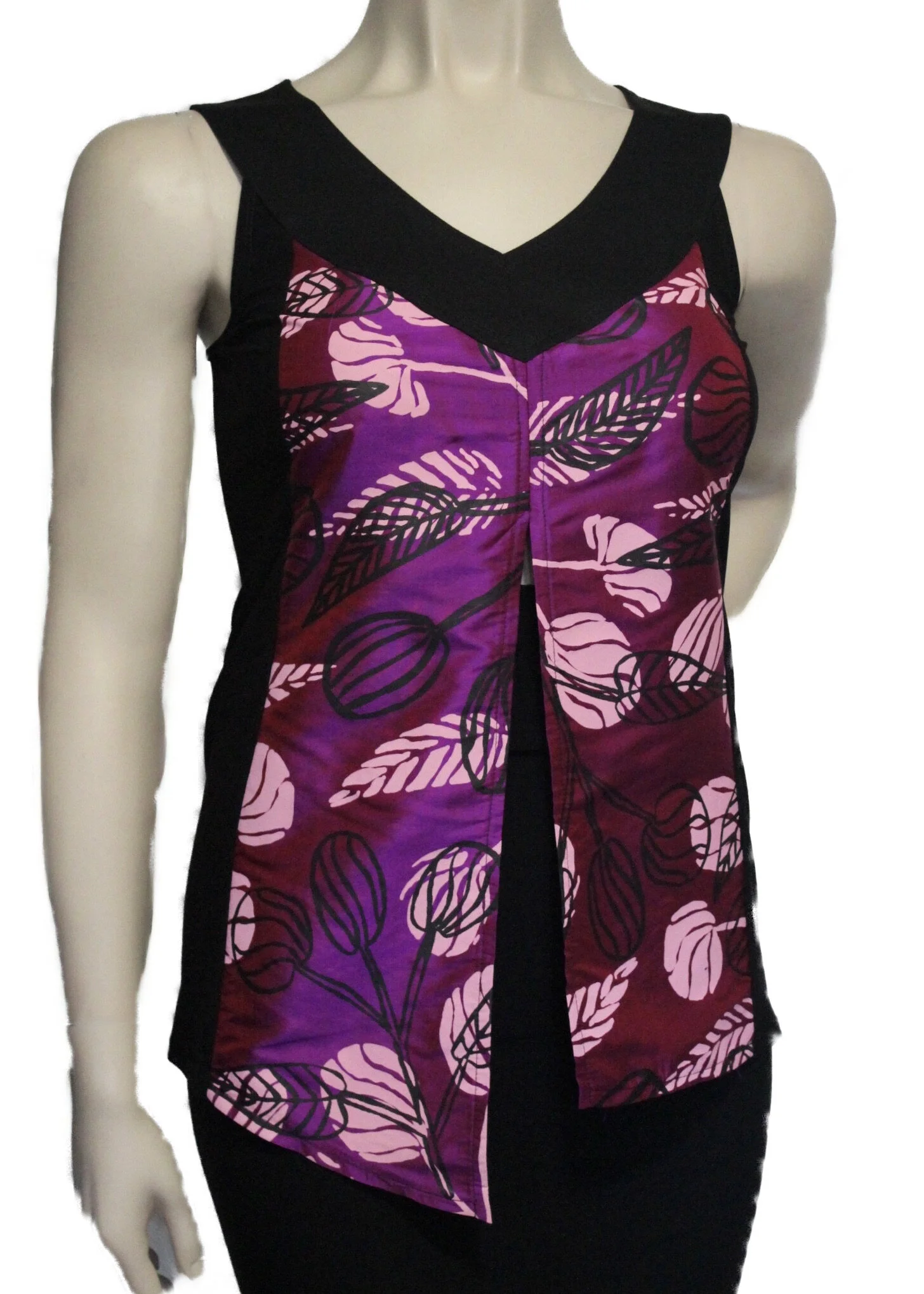 Leonie Top - Pink Bush Apples I6446074