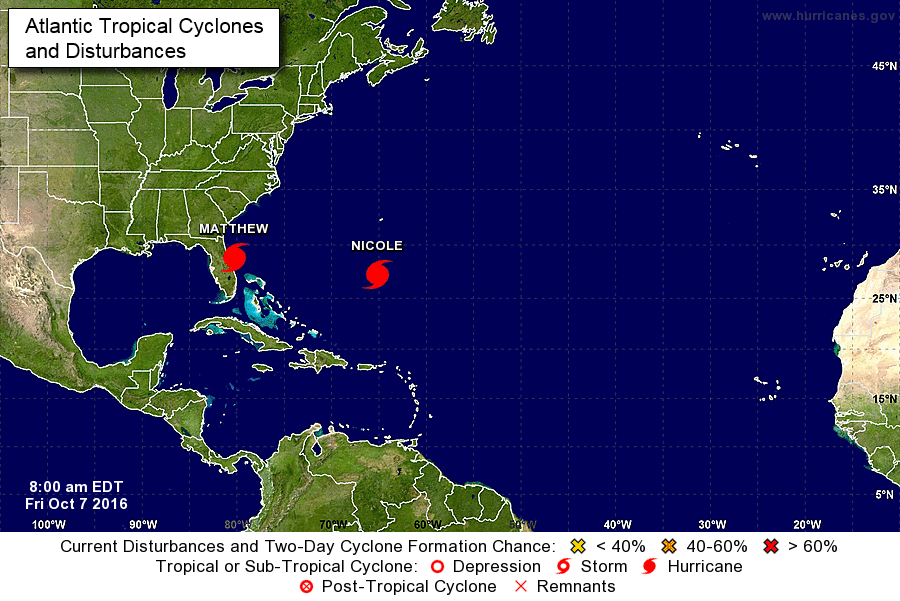 Bão Hurricane Matthew đến Florida