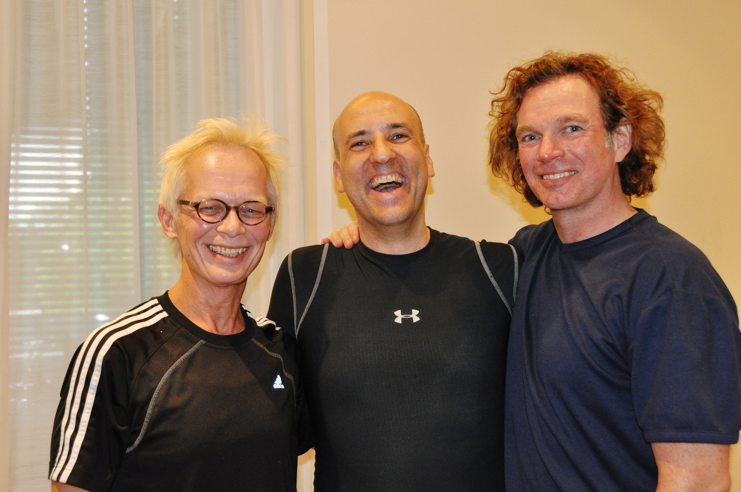 Michael Fritzke, Reiner Grootenhuis und Ton Voogt