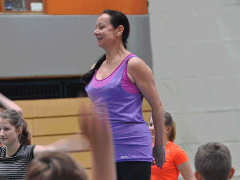 Renata Sabongui aus Prag unterrichtete ...